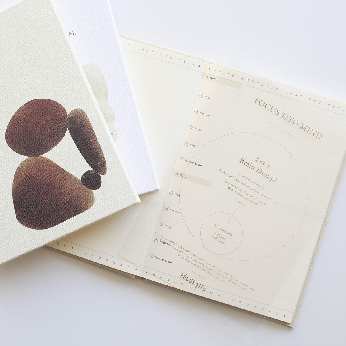 BRAIN DUMP JOURNAL 3冊セット【下敷き付】