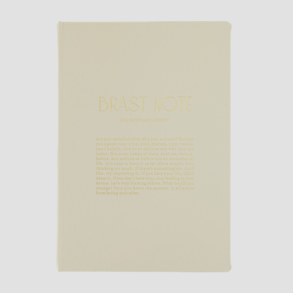 BRAST NOTE Soft Ivory