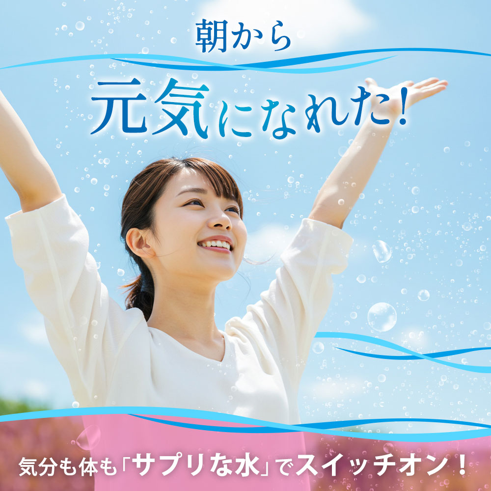 【単品】サプリな水（鉄）500mL×24本（1箱）