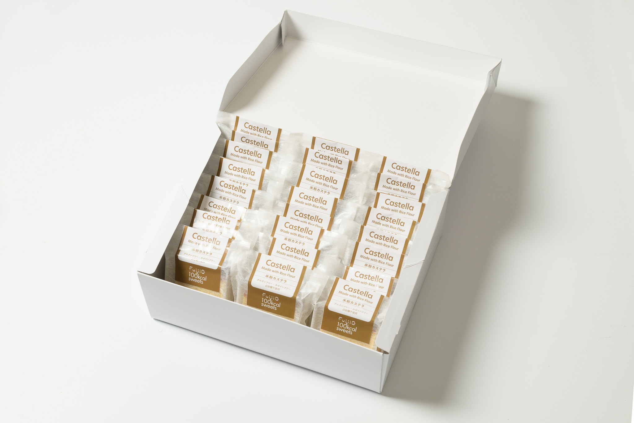 100kcal米粉カステラ 米粉カステラ/単品: 30個｜大容量セット