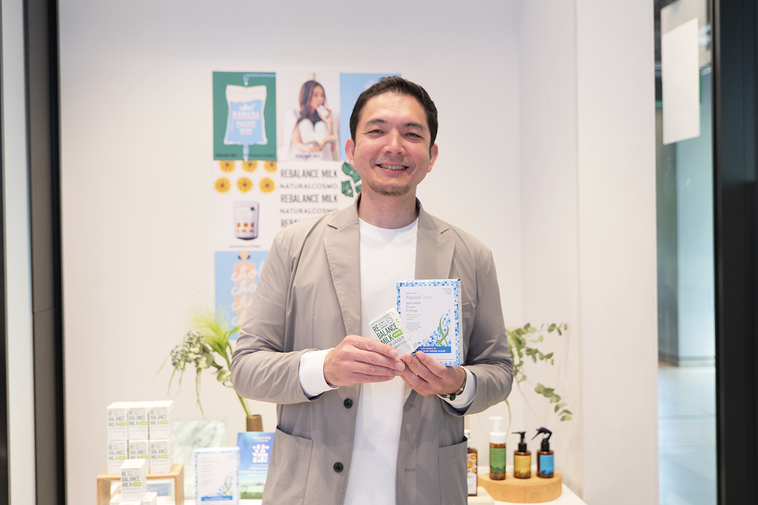 MIYASHITA PARKで開催されたREBALANCE MILKトークショー