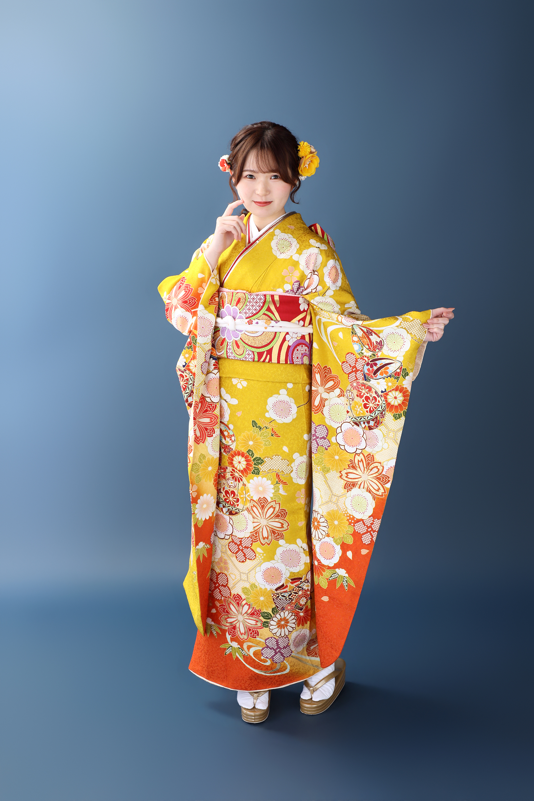 振袖レンタルNP20-<br />137,500円<br />【サイズ】Free 成人式年度: 成人式2027年1月