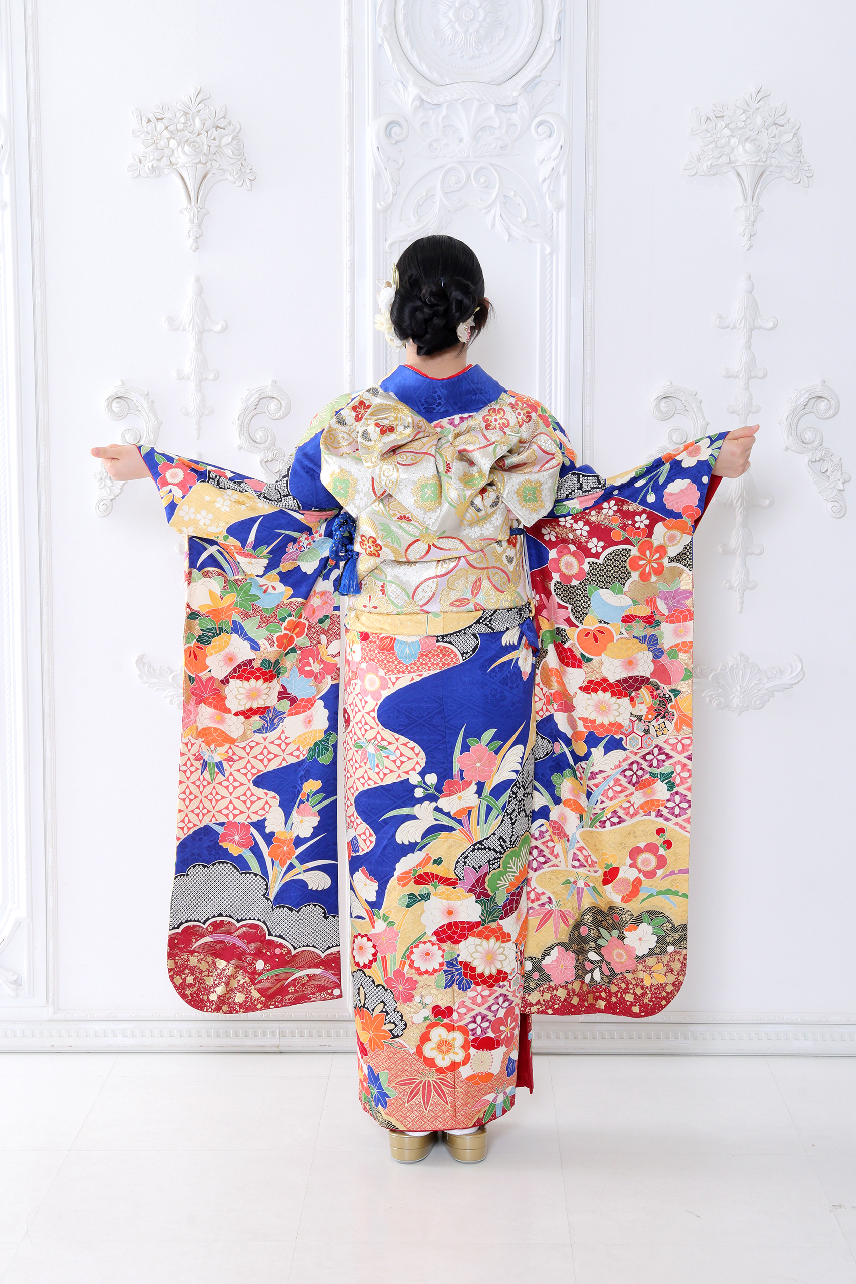 振袖レンタルNP98-<br />82,500円<br />【サイズ】Free 成人式年度: 成人式2027年1月