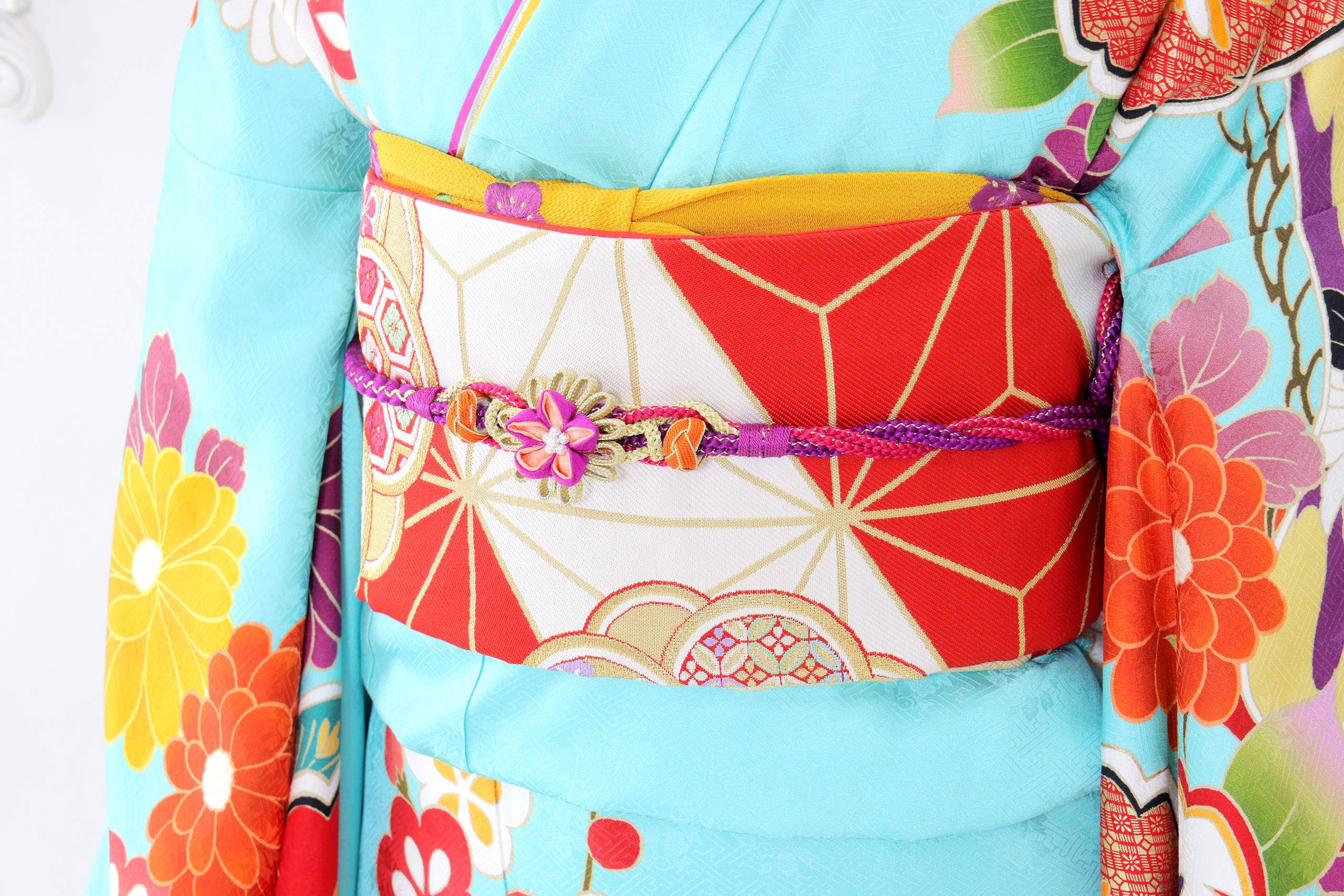 振袖レンタルNP91-<br />82,500円<br />【サイズ】Free 成人式年度: 成人式2027年1月