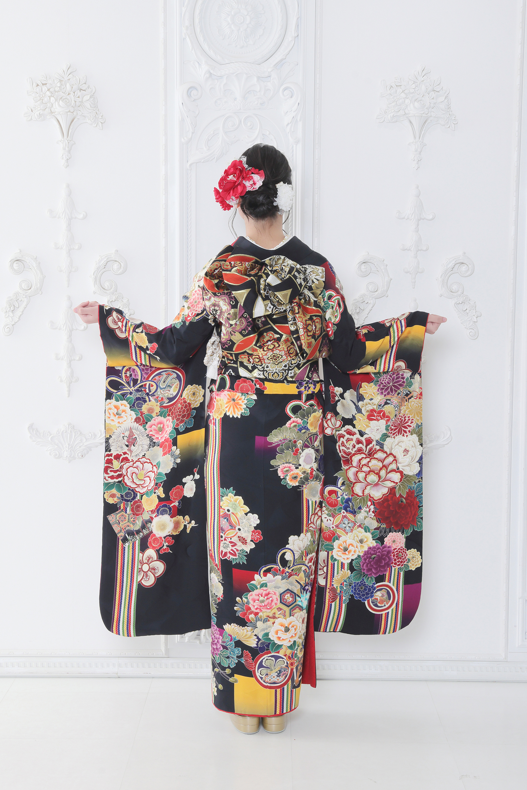 振袖レンタルNP84-<br />137,500円<br />【サイズ】Free 成人式年度: 成人式2027年1月