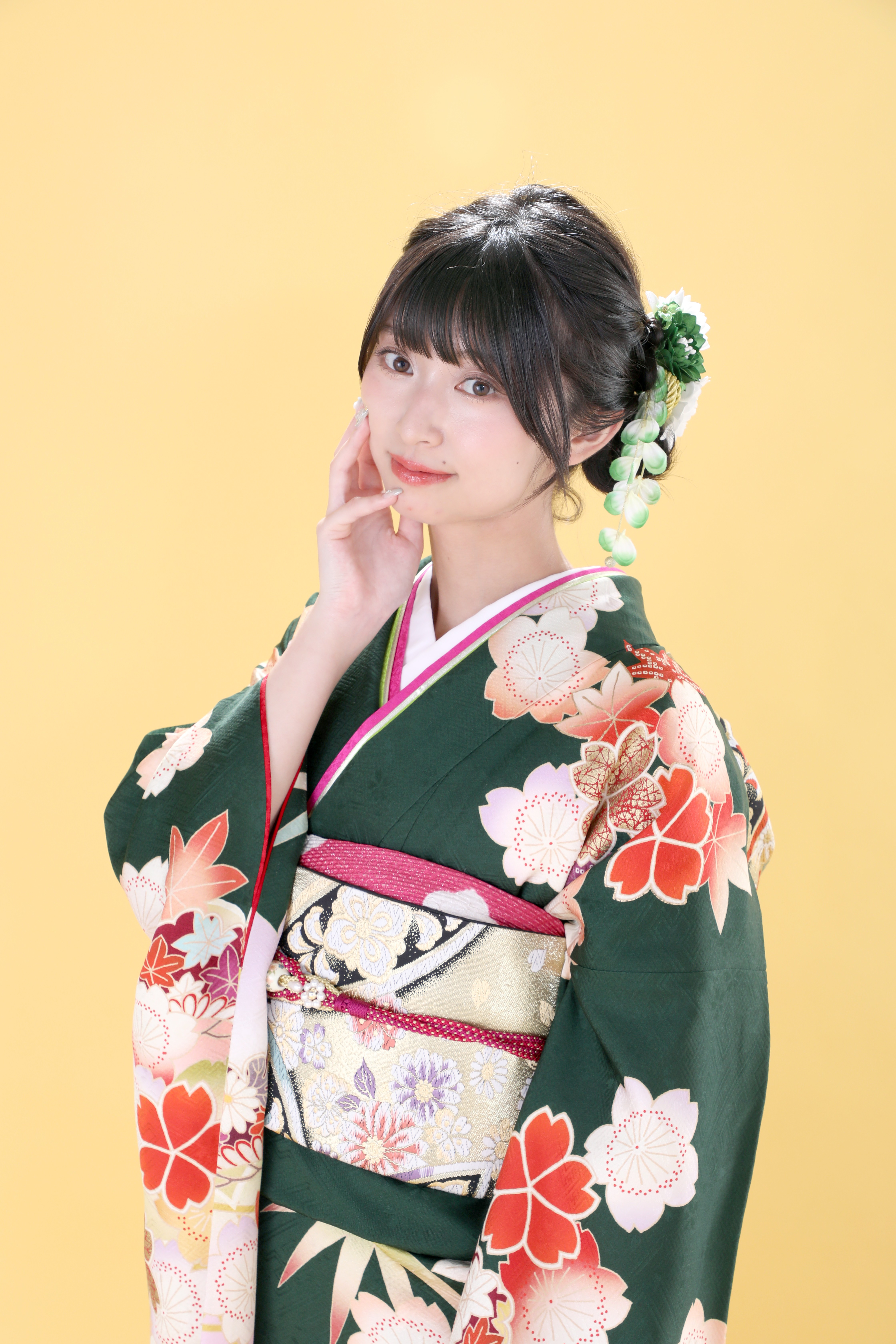 振袖レンタルNP131-<br />82,500円<br />【サイズ】Free 成人式年度: 成人式2027年1月