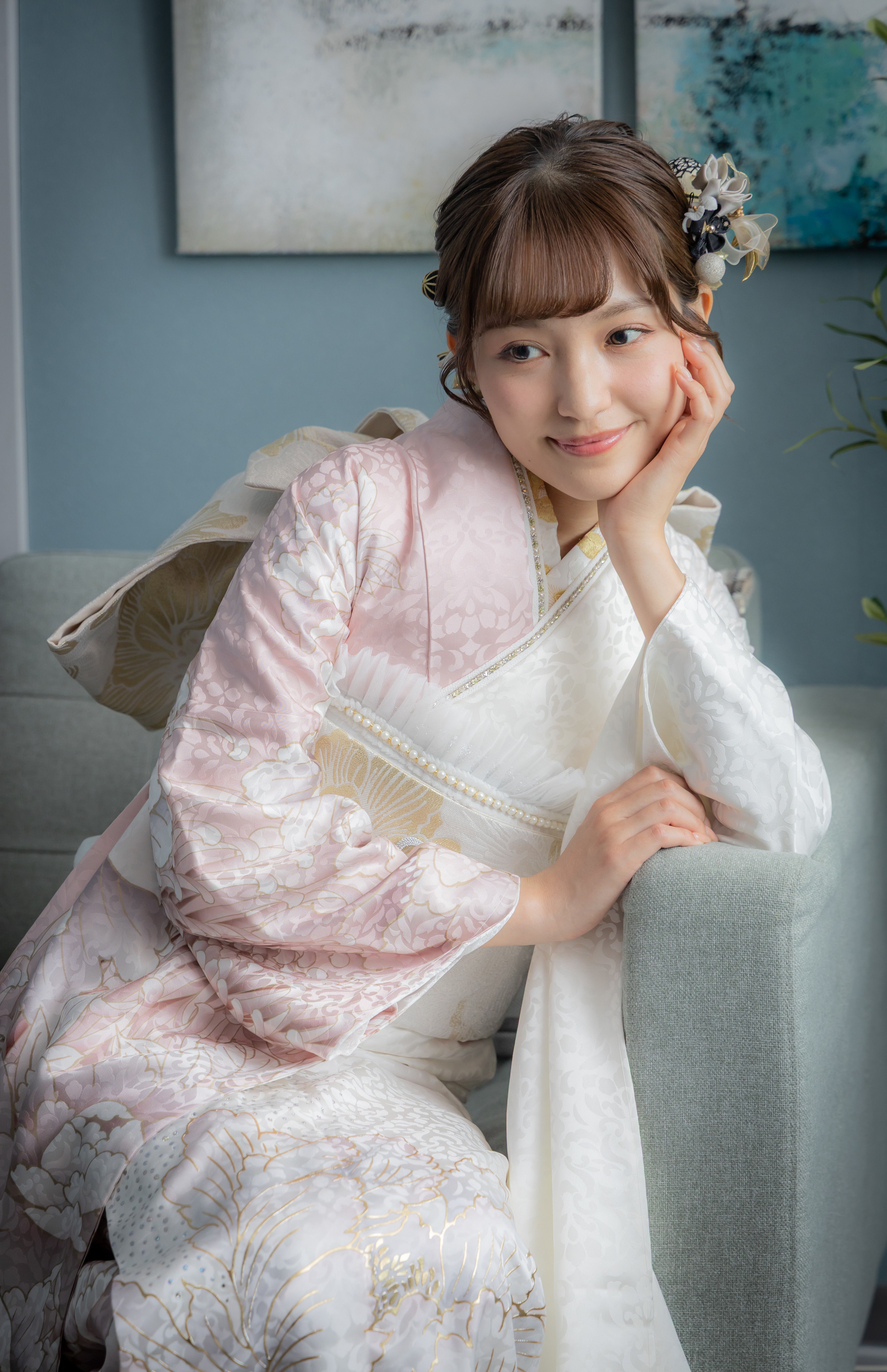 振袖レンタルNP942-<br />247,500円<br />　【サイズ】Free 成人式年度: 成人式2027年1月