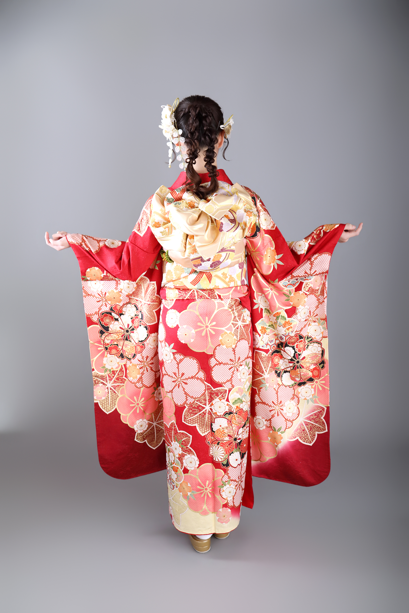 振袖レンタルNP43-<br />137,500円<br />【サイズ】Free 成人式年度: 成人式2027年1月