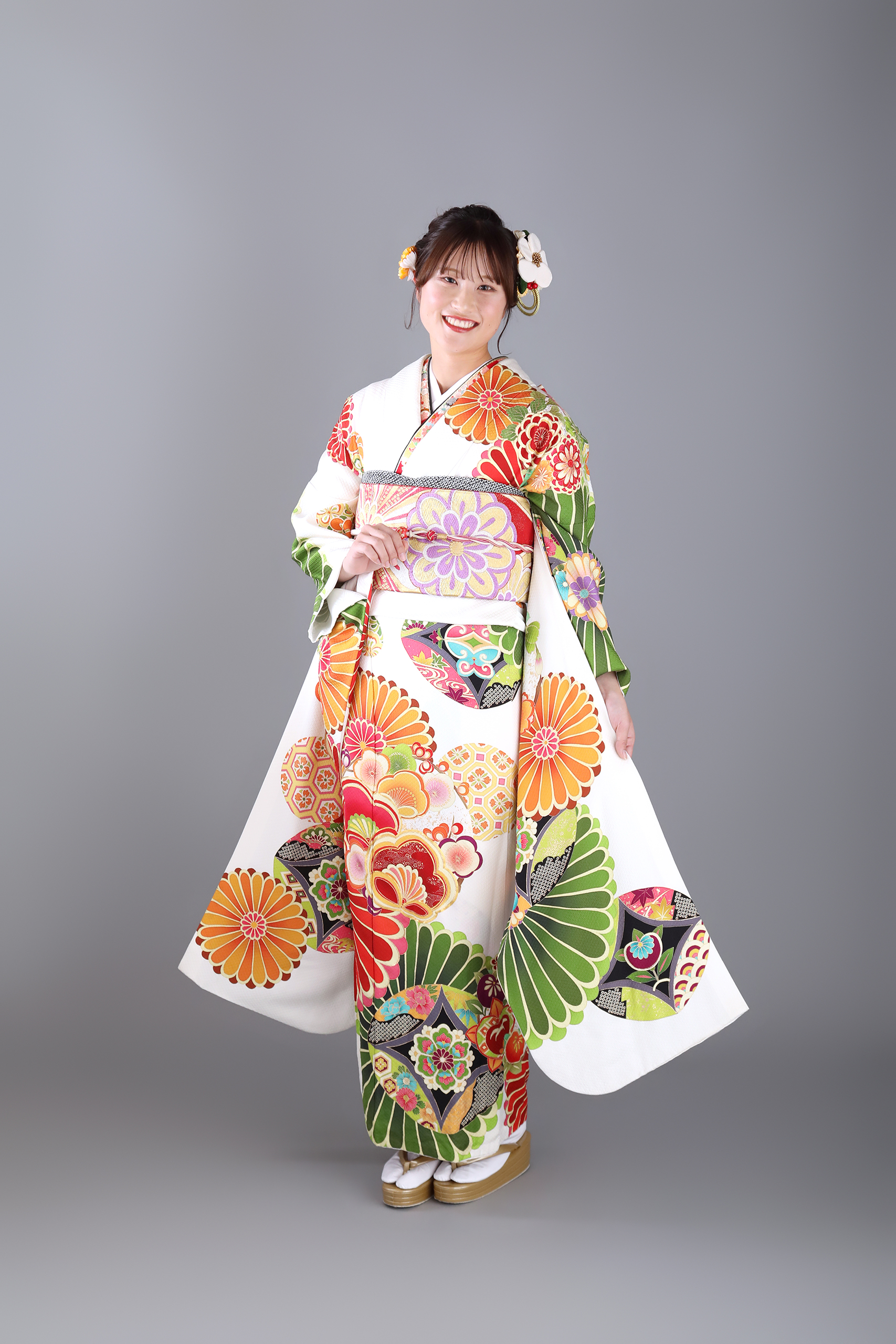 振袖レンタルNP44-<br />137,500円<br />【サイズ】Free 成人式年度: 成人式2027年1月