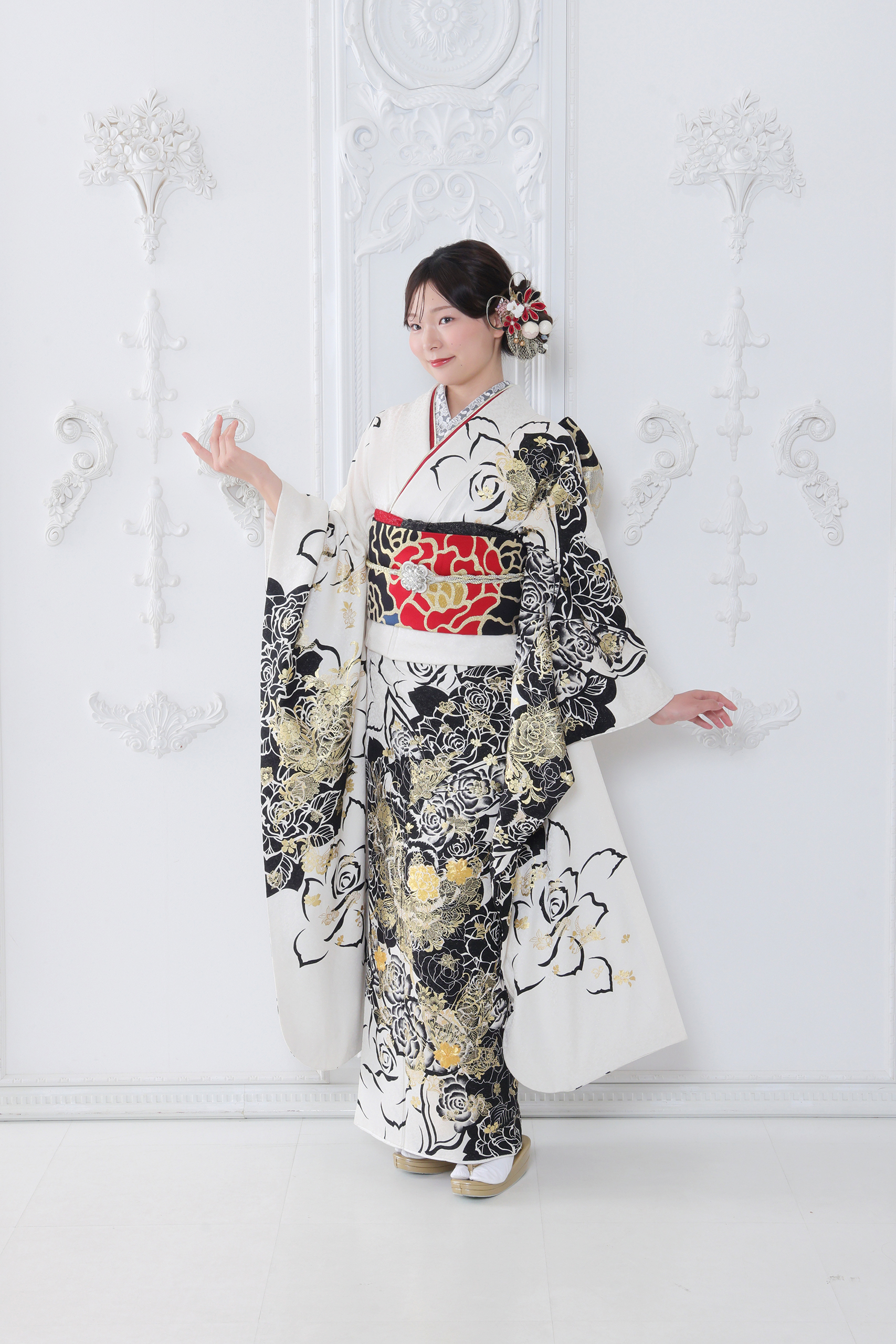 振袖レンタルNP95-<br />137,500円<br />【サイズ】Free 成人式年度: 成人式2027年1月