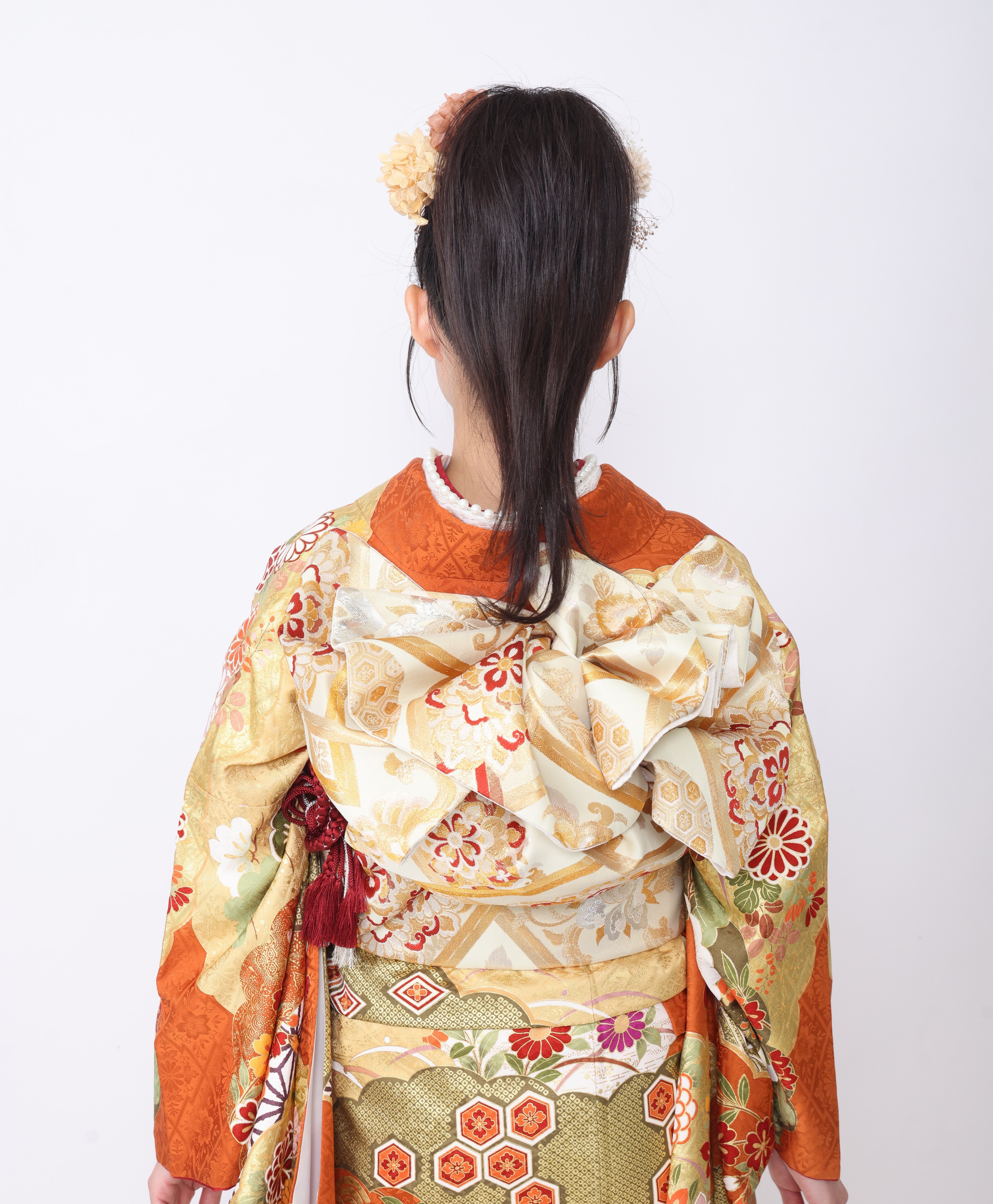 振袖レンタルNP52-<br />137,500円<br />　【サイズ】Free 成人式年度: 成人式2027年1月