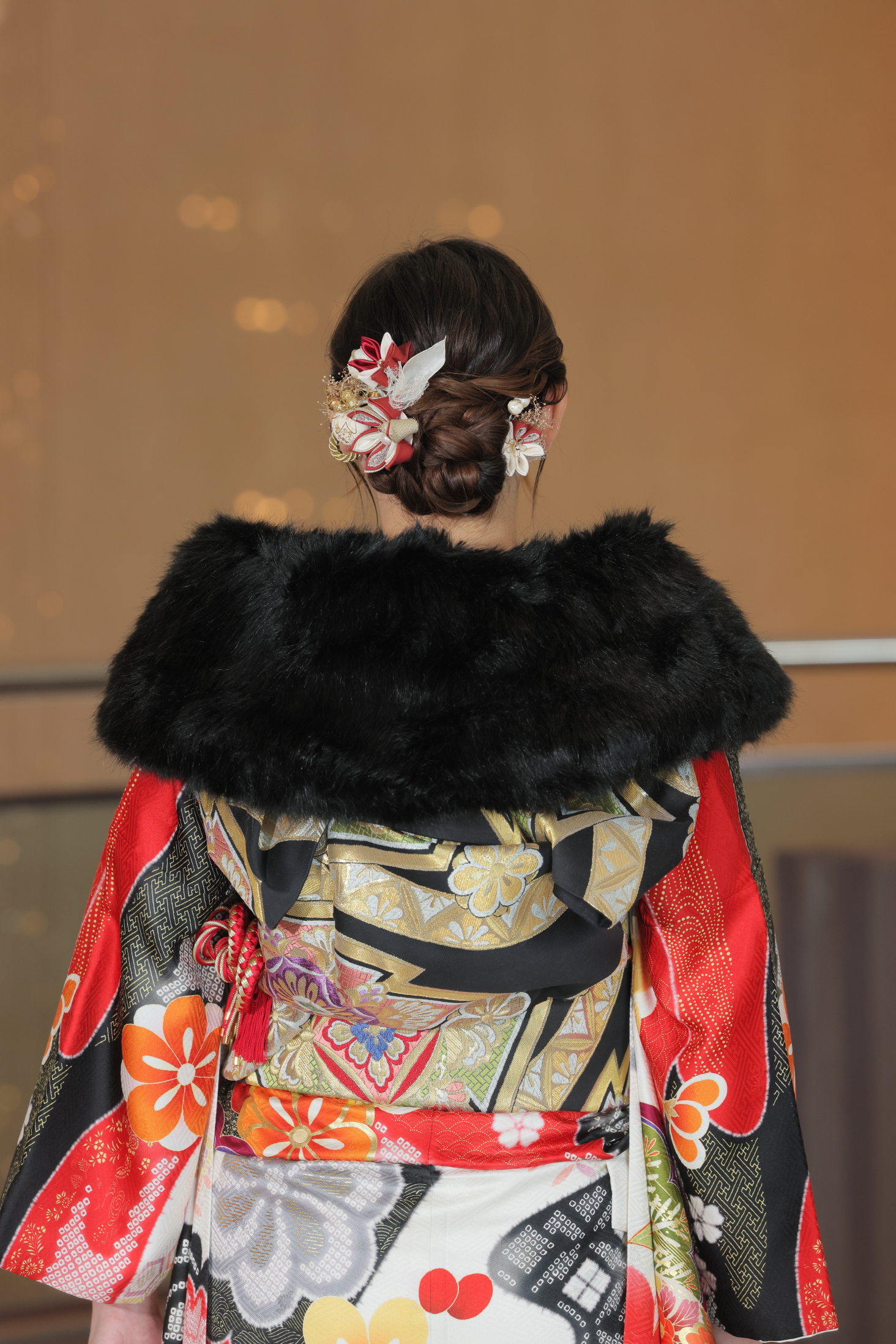 ショール(black)<br />16,500円