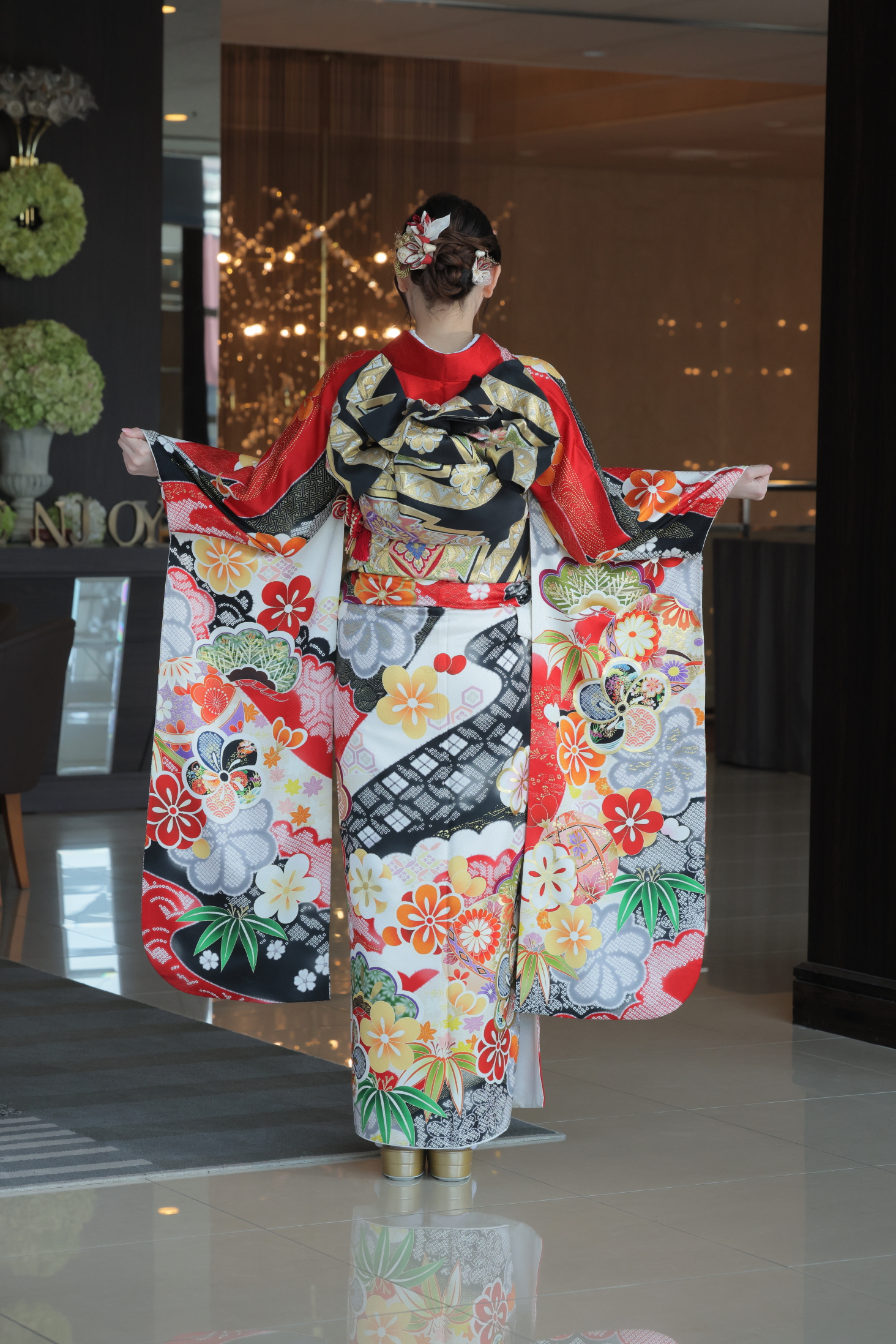 振袖レンタルNP66-<br />137,500円<br />【サイズ】Free 成人式年度: 成人式2027年1月