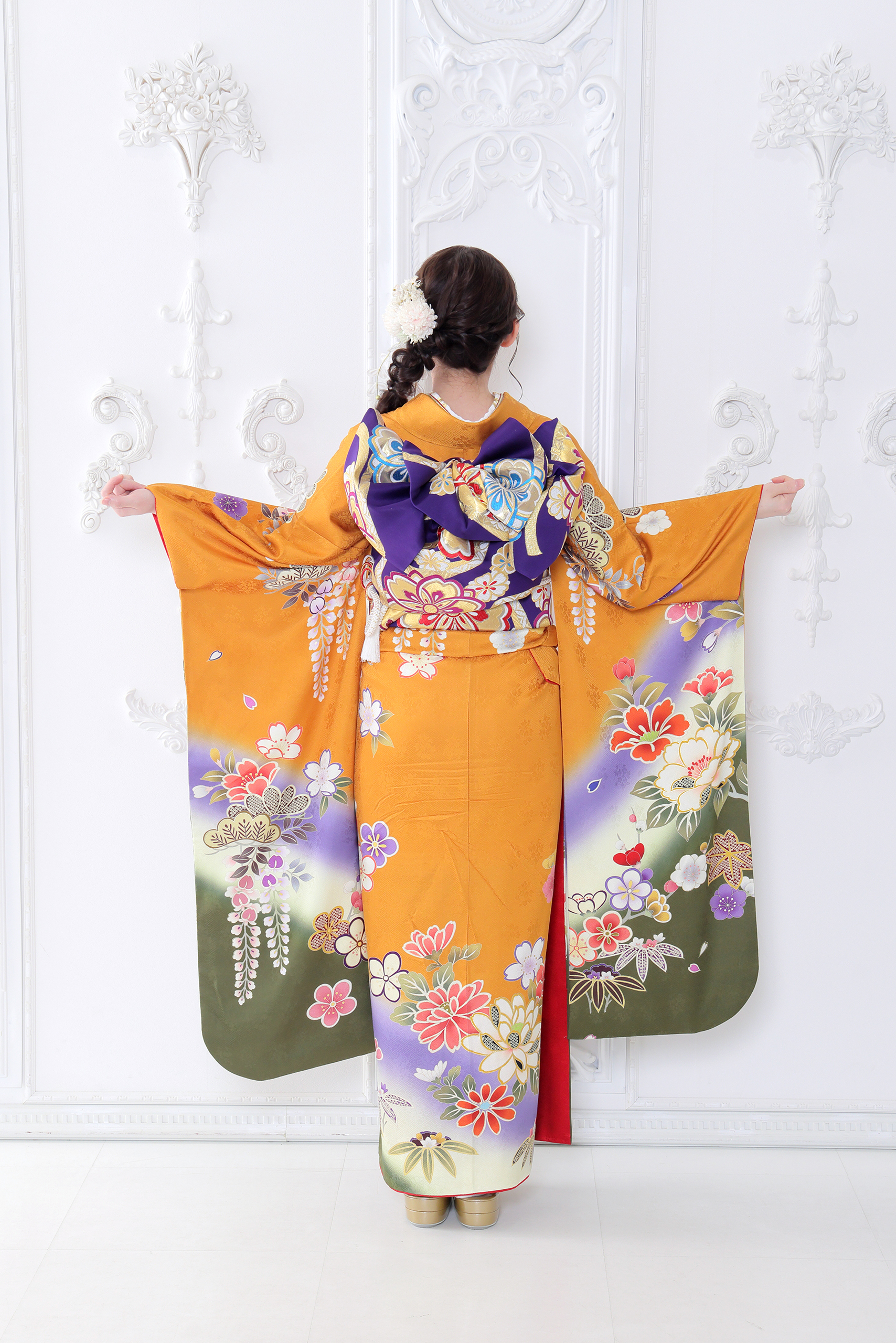 振袖レンタルNP71-<br />137,500円<br />【サイズ】Free 成人式年度: 成人式2027年1月