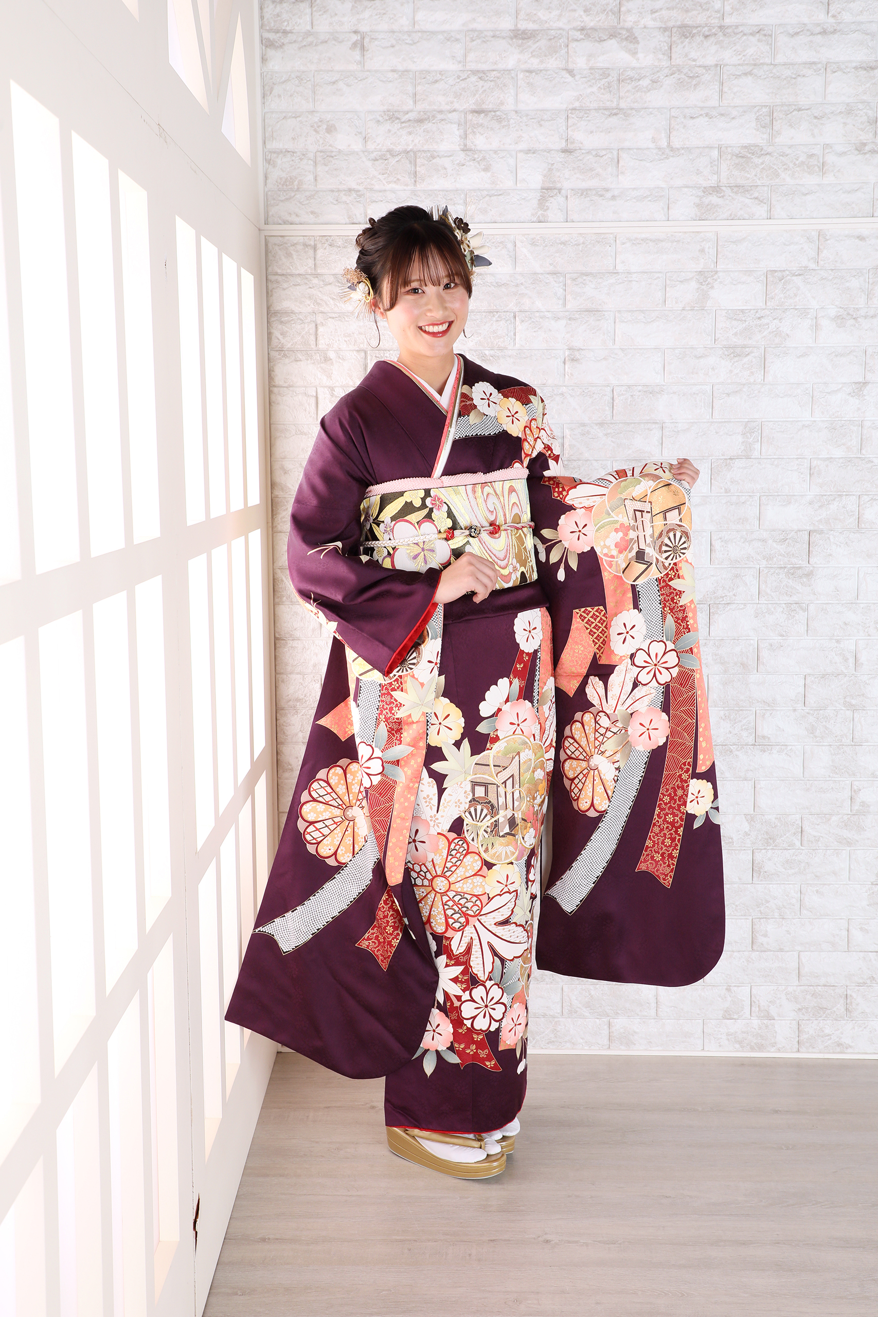 振袖レンタルNP41-<br />137,500円<br />【サイズ】Free