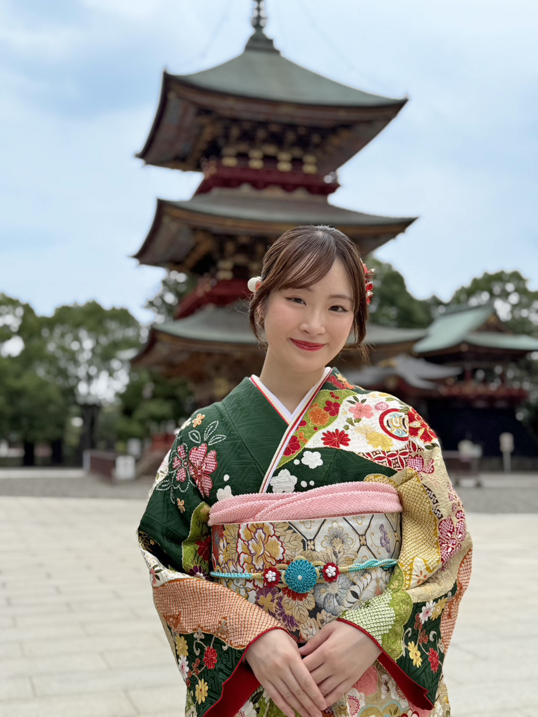 振袖レンタルNP144-<br />137,500円<br />　【サイズ】Free 成人式年度: 成人式2027年1月