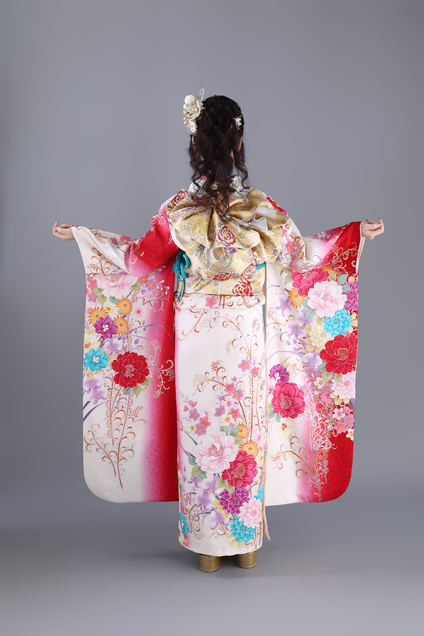 振袖レンタルNP6-<br />82,500円<br />　【サイズ】Free 成人式年度: 成人式2027年1月