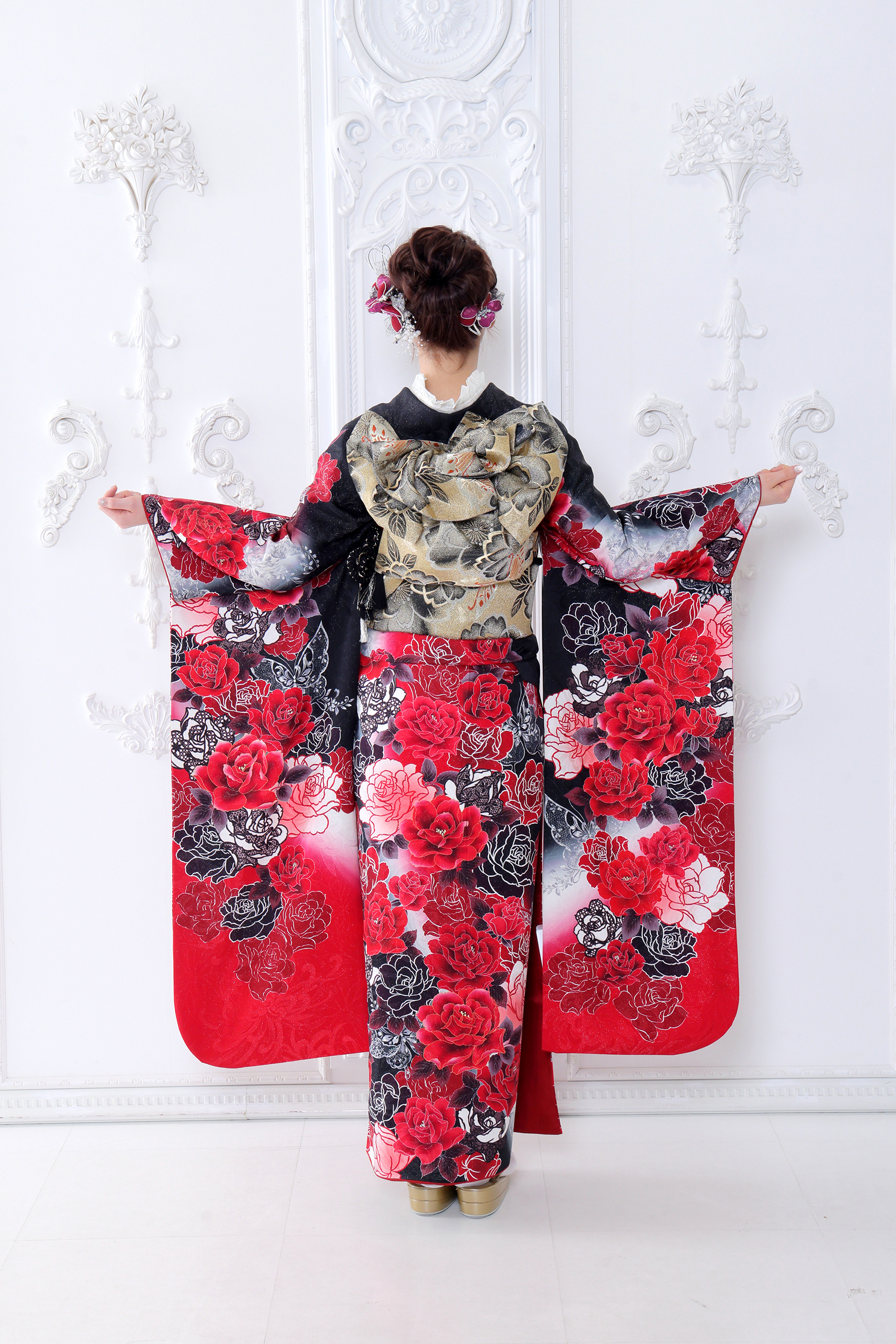 振袖レンタルNP96-<br />137,500円<br />【サイズ】Free 成人式年度: 成人式2027年1月