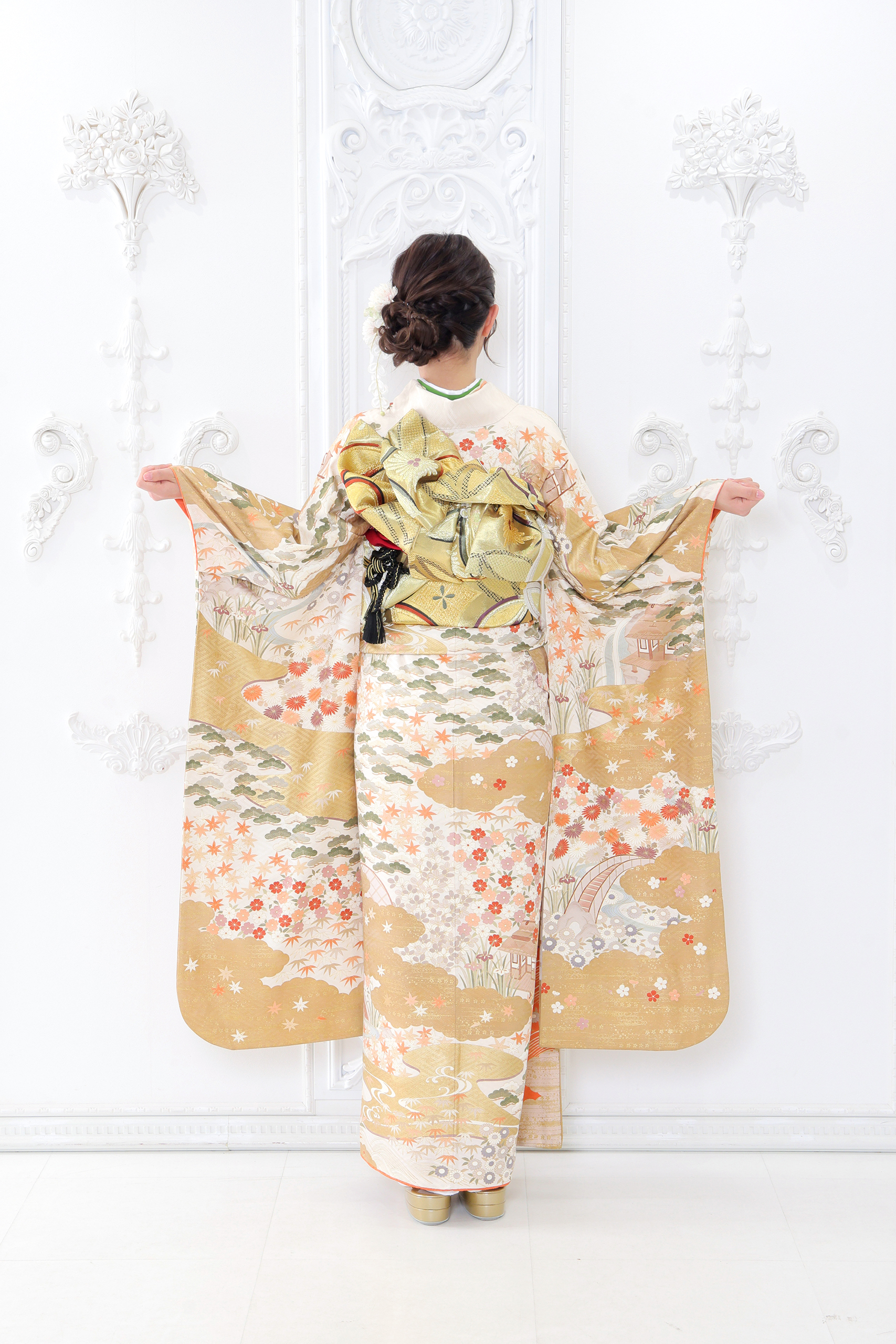 振袖レンタルNP92-<br />137,500円<br />【サイズ】Free 成人式年度: 成人式2027年1月