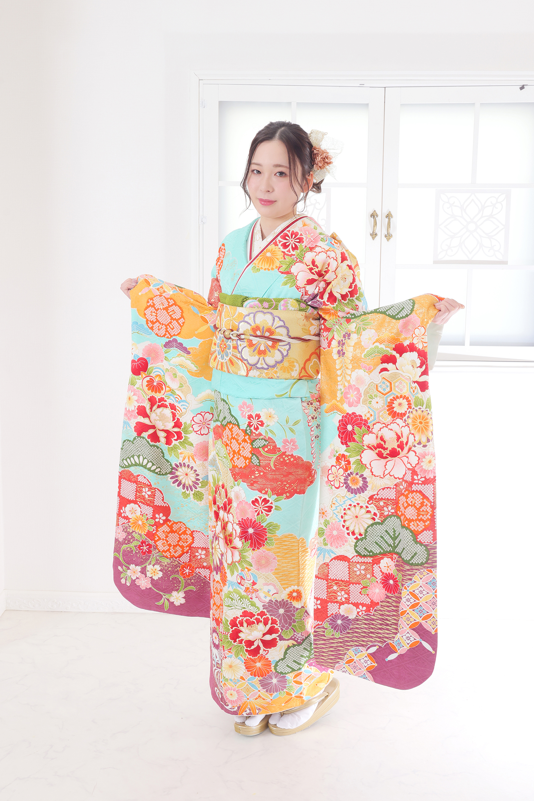 振袖レンタルNP60-<br />137,500円<br />【サイズ】Free