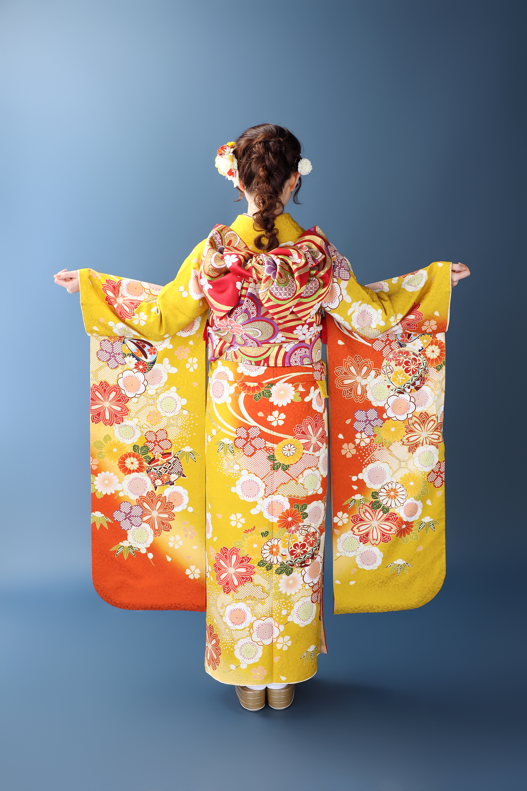 振袖レンタルNP20-<br />137,500円<br />【サイズ】Free 成人式年度: 成人式2027年1月