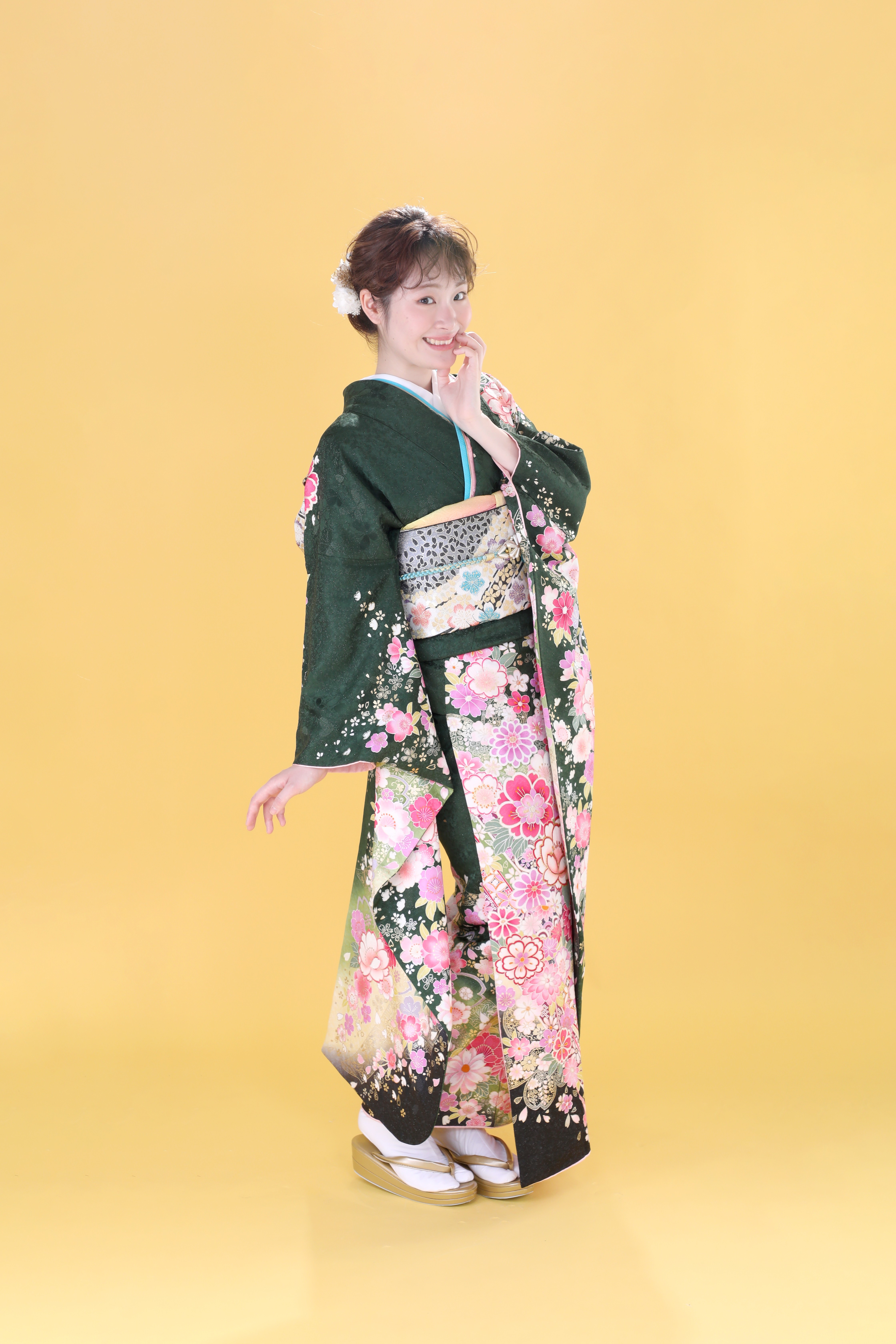 振袖レンタルNP132-<br />82,500円<br />【サイズ】Free 成人式年度: 成人式2027年1月