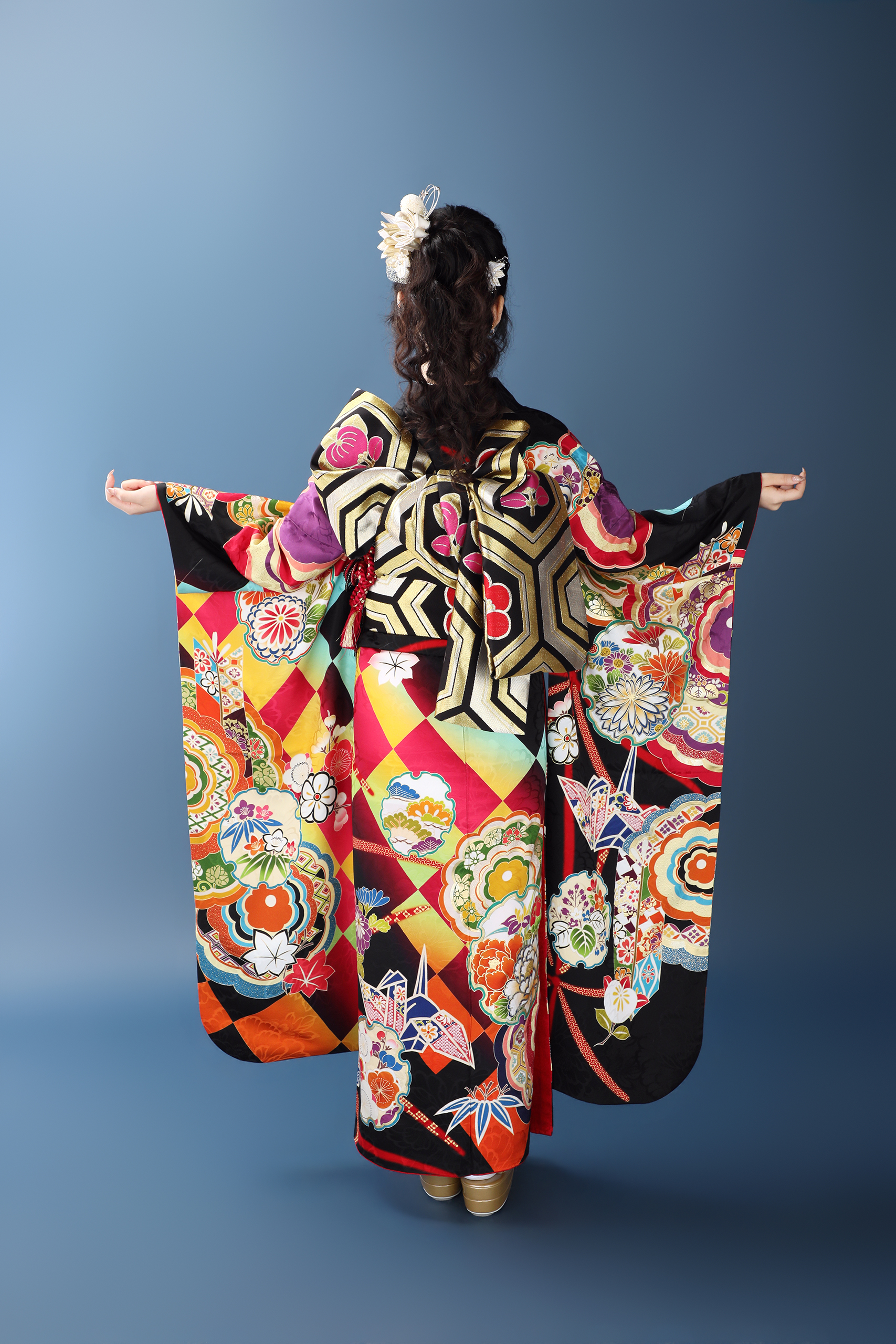 振袖レンタルNP9-<br />137,500円<br />【サイズ】Free 成人式年度: 成人式2027年1月