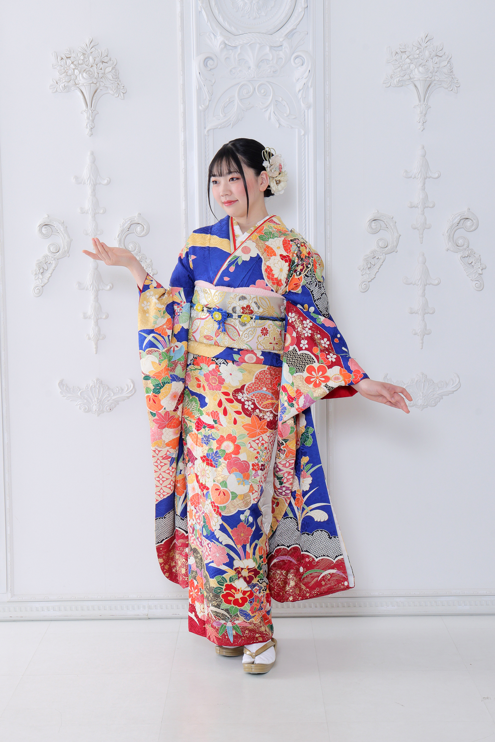 振袖レンタルNP98-<br />82,500円<br />【サイズ】Free 成人式年度: 成人式2027年1月