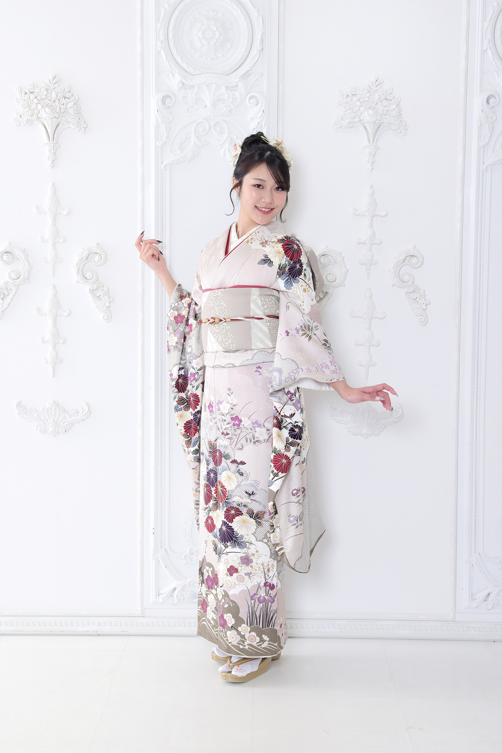 振袖レンタルNP73-<br />192,500円<br />【サイズ】Free 成人式年度: 成人式2027年1月