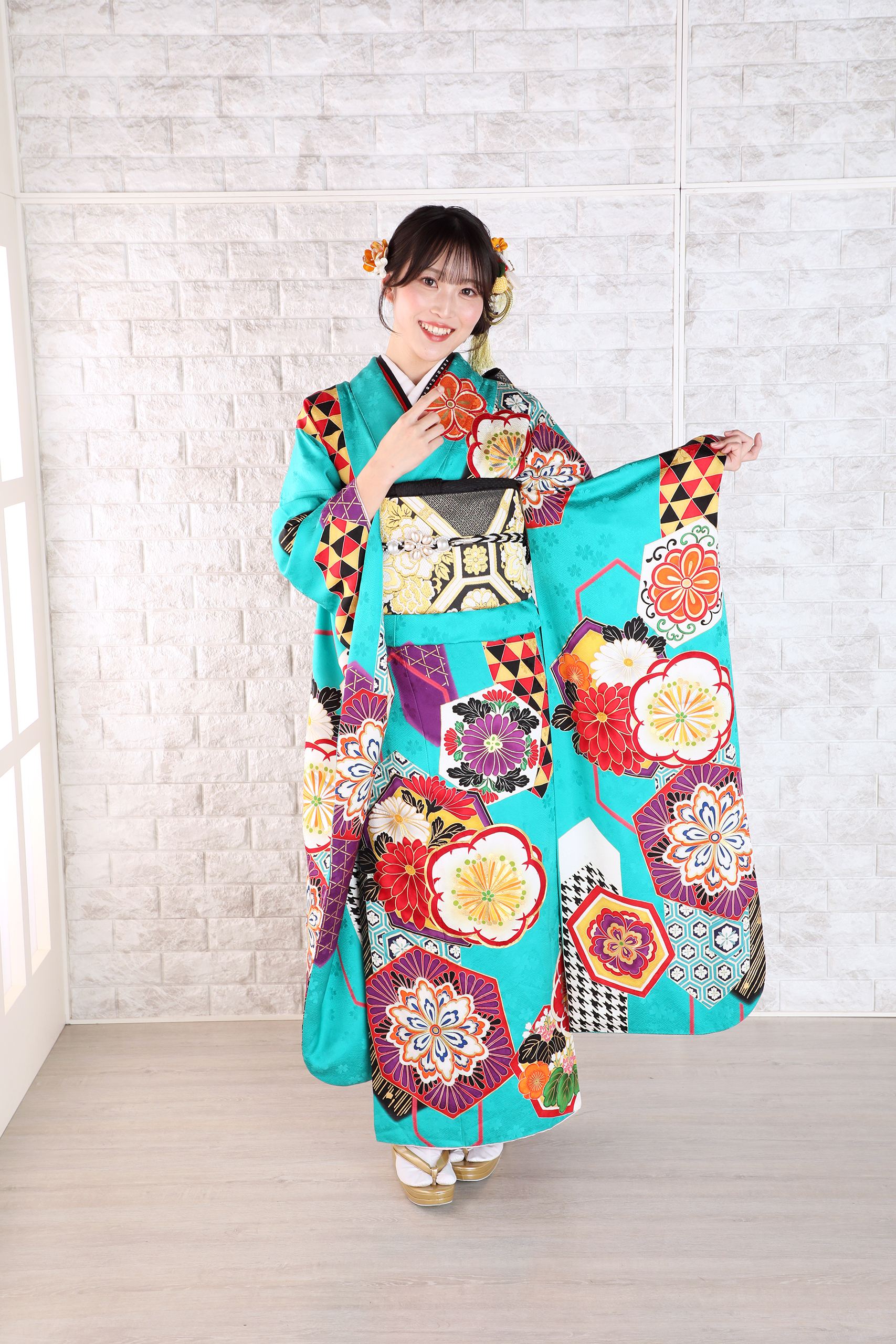 振袖レンタルNP15-<br />137,500円<br />【サイズ】Free