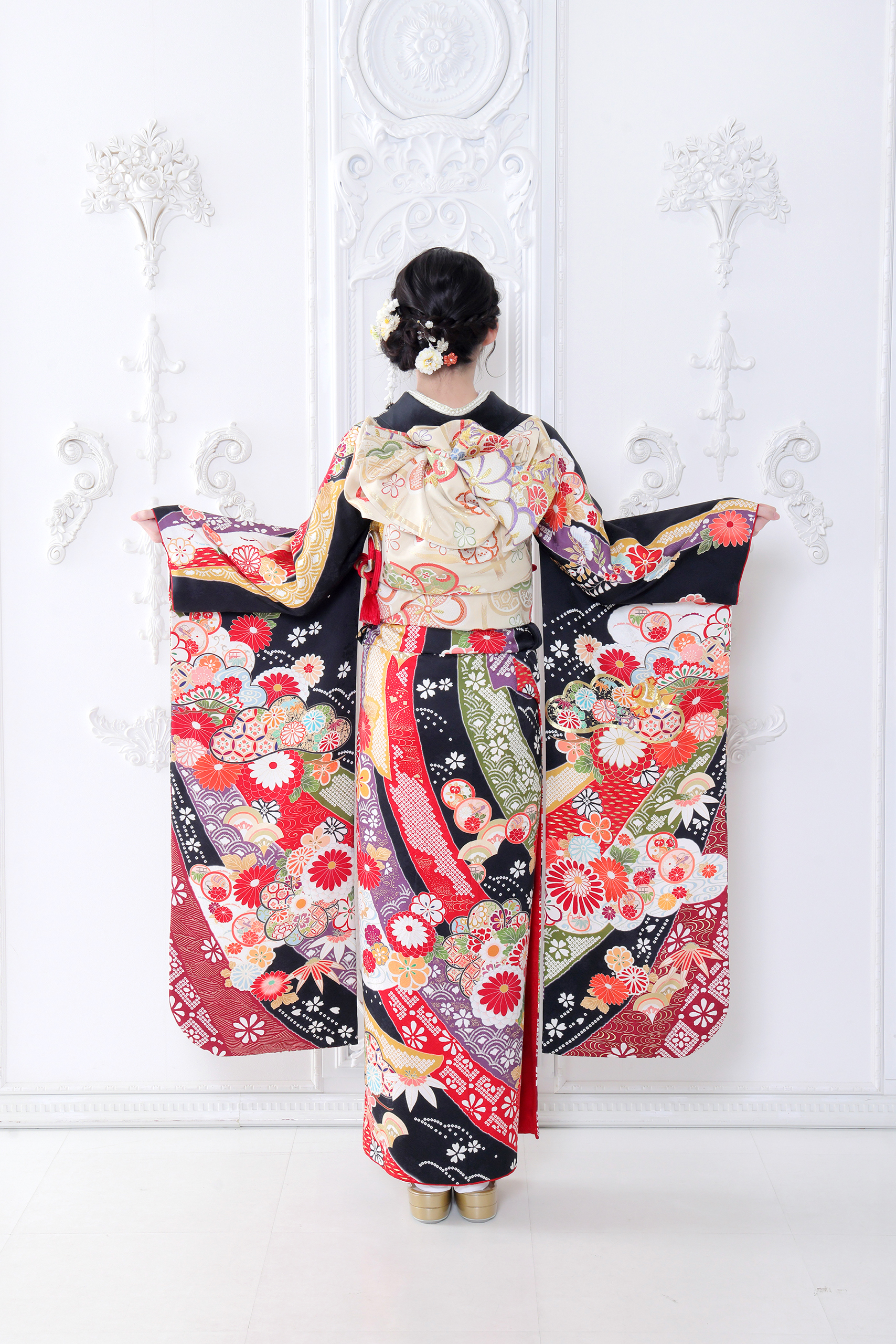 振袖レンタルNP103-<br />82,500円<br />【サイズ】Free 成人式年度: 成人式2027年1月