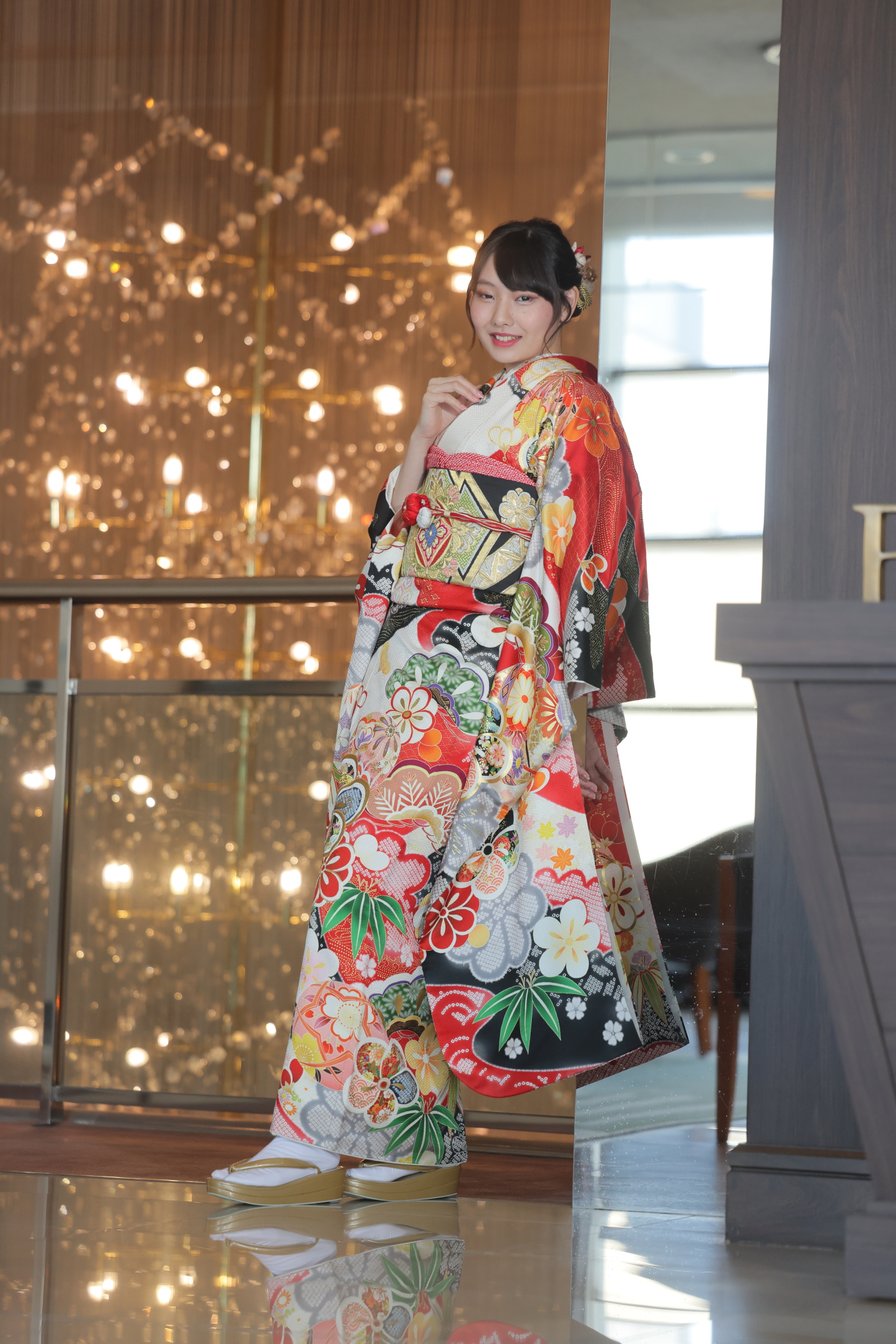 振袖レンタルNP66-<br />137,500円<br />【サイズ】Free 成人式年度: 成人式2027年1月