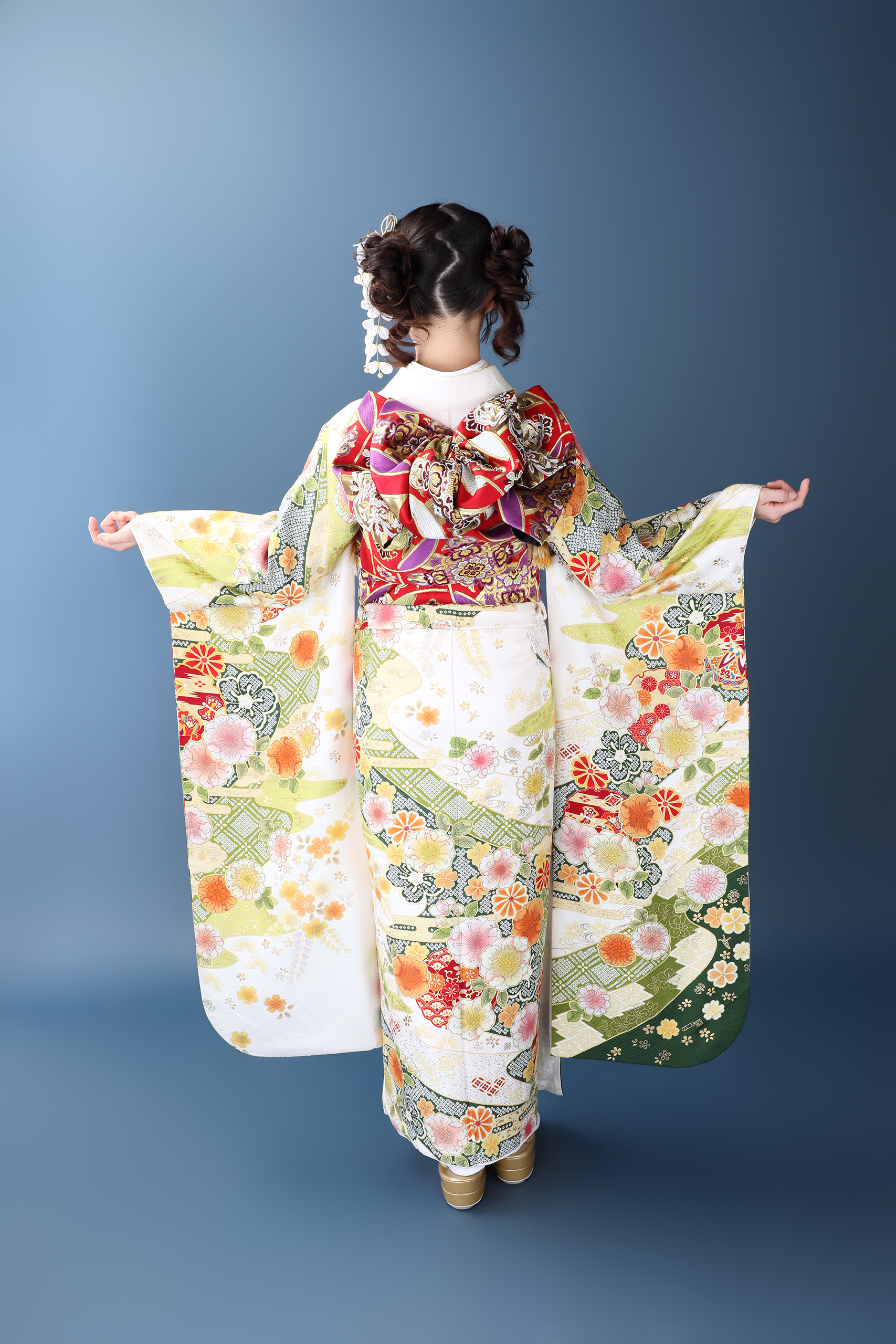 振袖レンタルNP38-<br />137,500円<br />【サイズ】Free 成人式年度: 成人式2027年1月