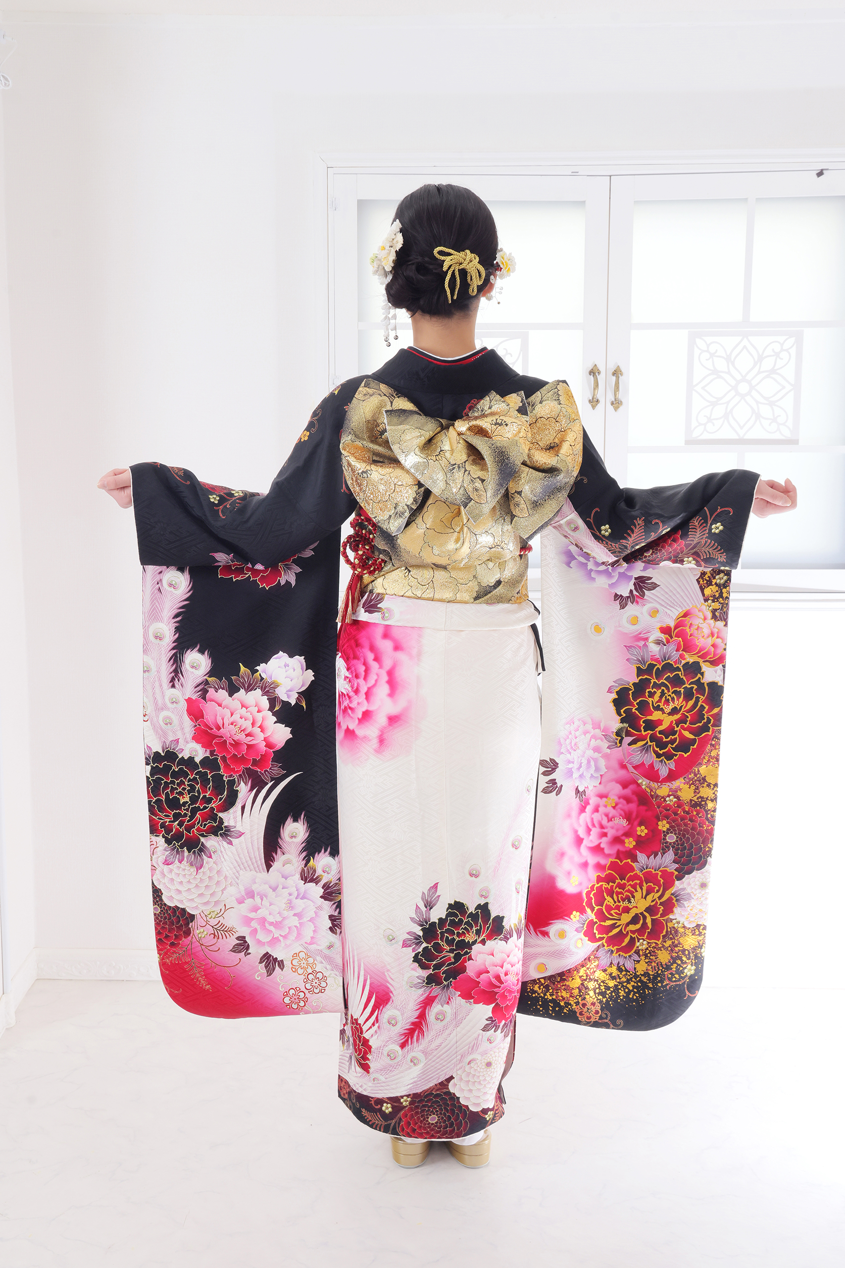 振袖レンタルNP59-<br />137,500円<br />【サイズ】Free 成人式年度: 成人式2027年1月