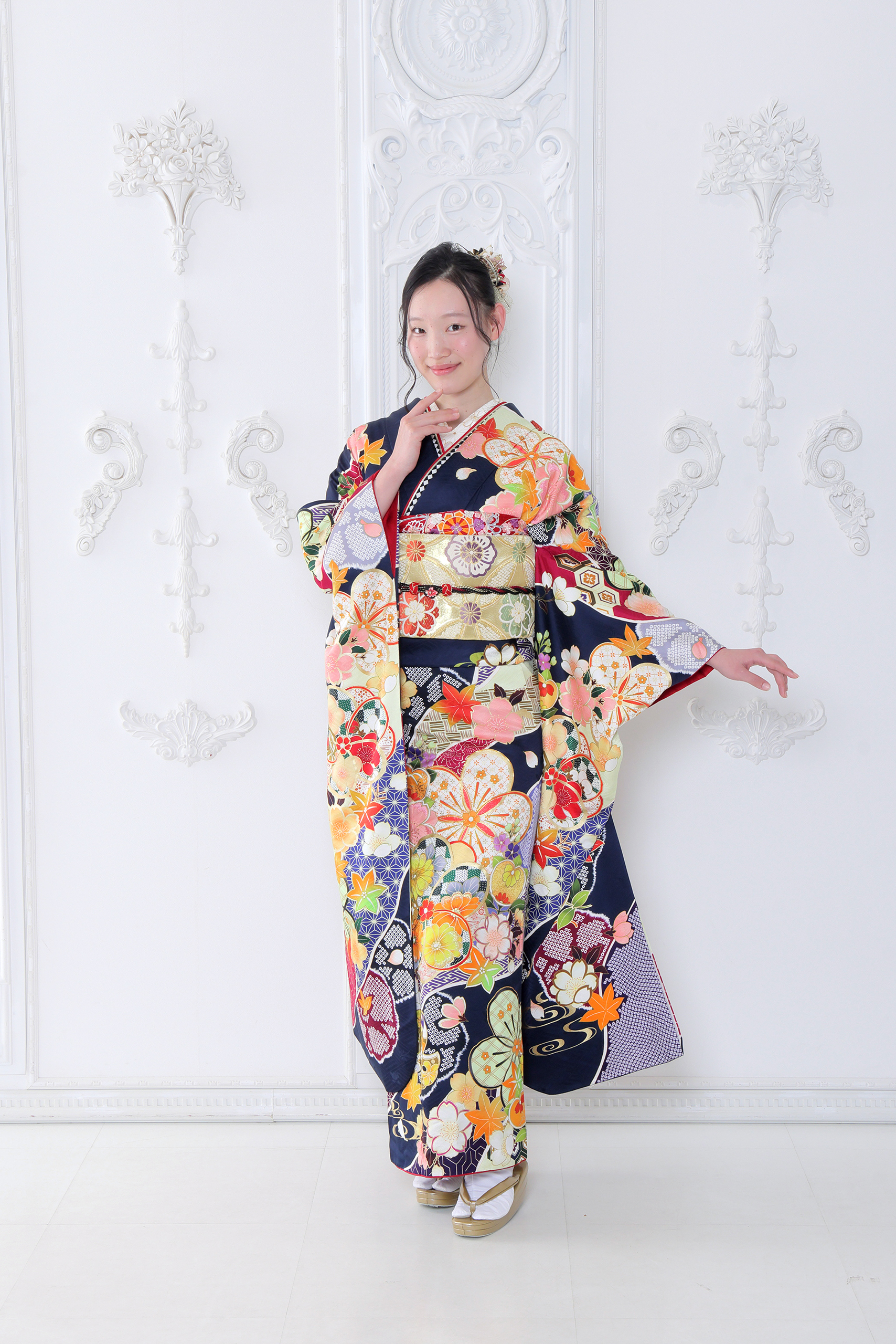 振袖レンタルNP85-<br />137,500円<br />【サイズ】Free 成人式年度: 成人式2027年1月