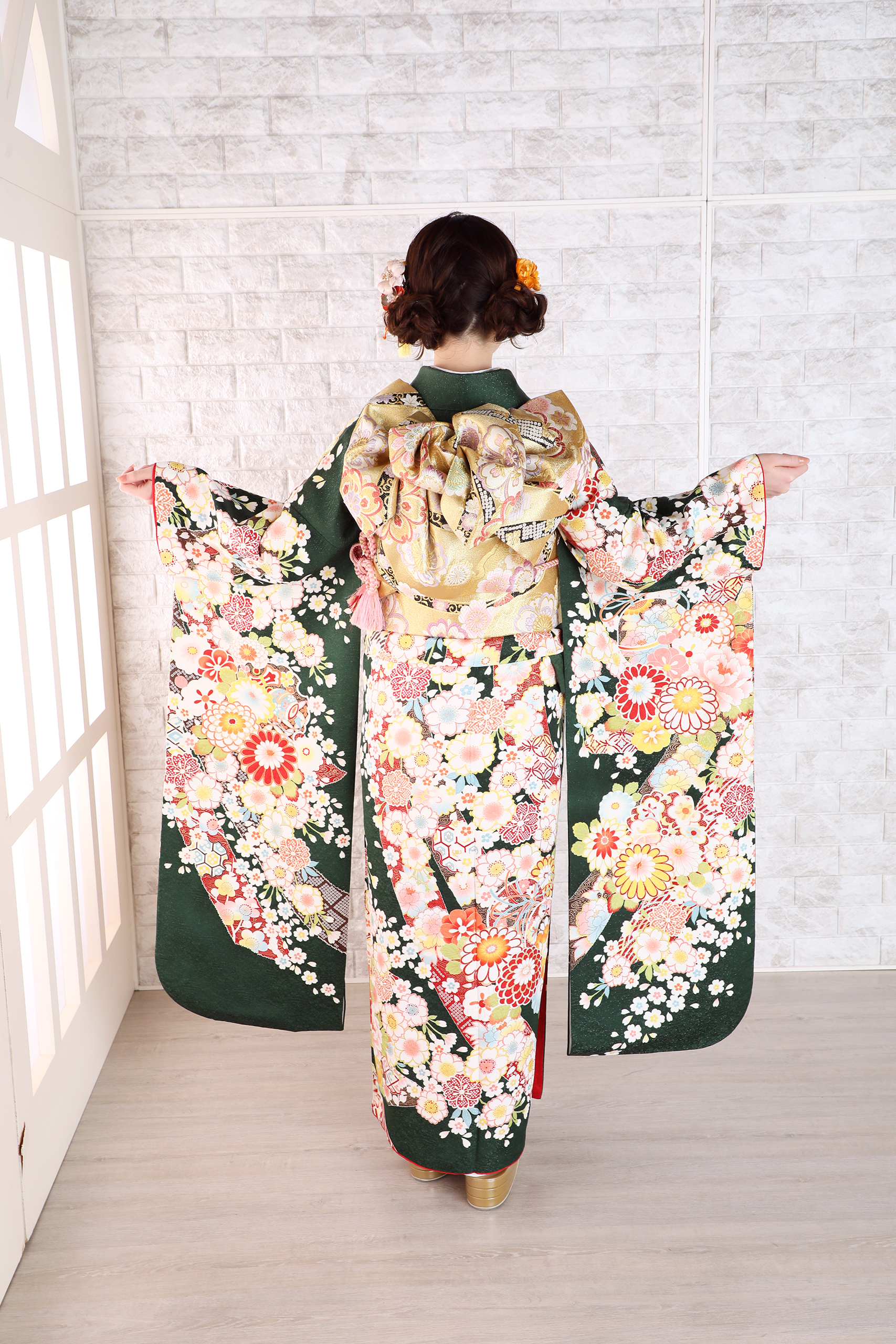 振袖レンタルNP5-<br />82,500円<br />　【サイズ】Free 成人式年度: 成人式2027年1月