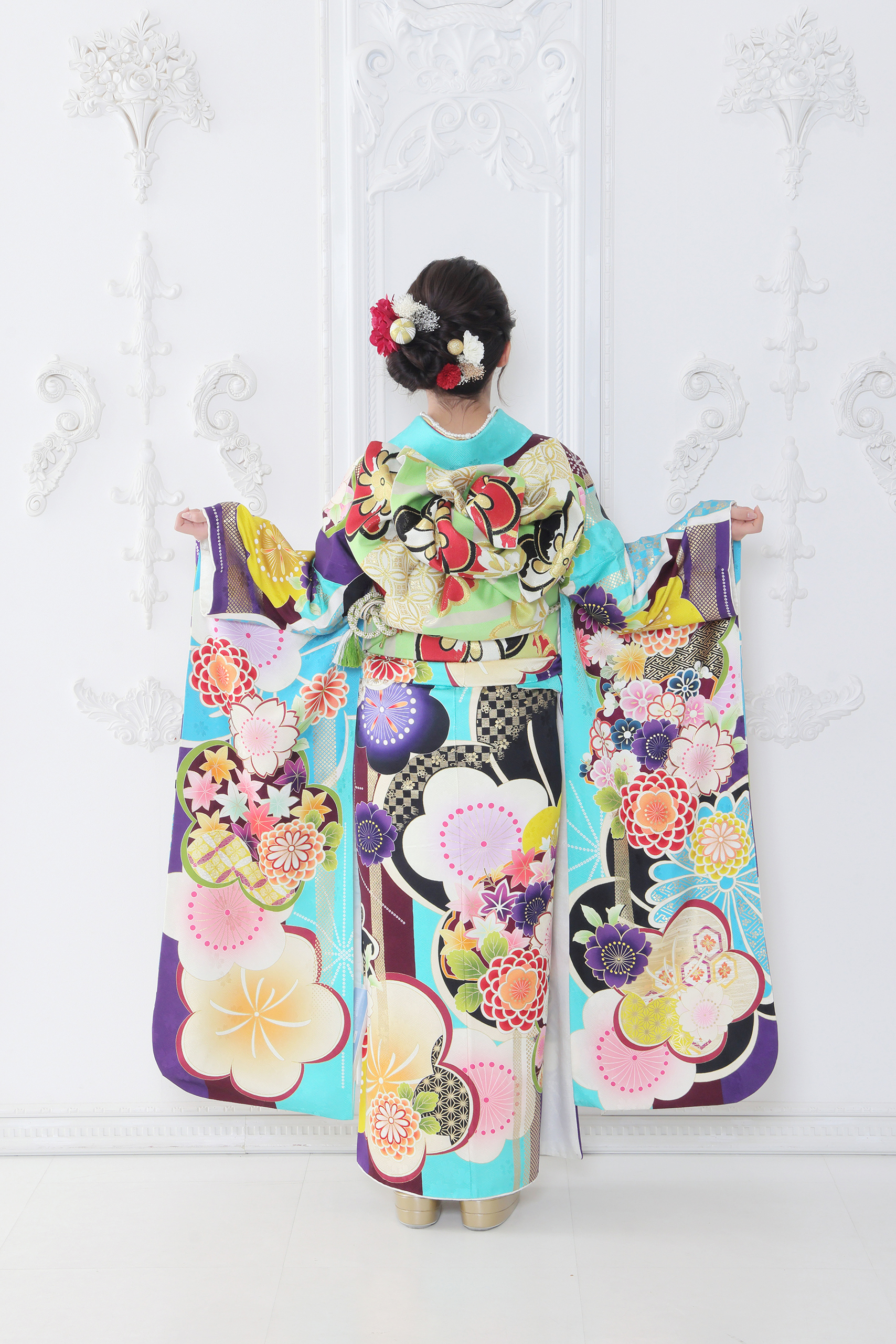 振袖レンタルNP83-<br />137,500円<br />【サイズ】Free 成人式年度: 成人式2027年1月