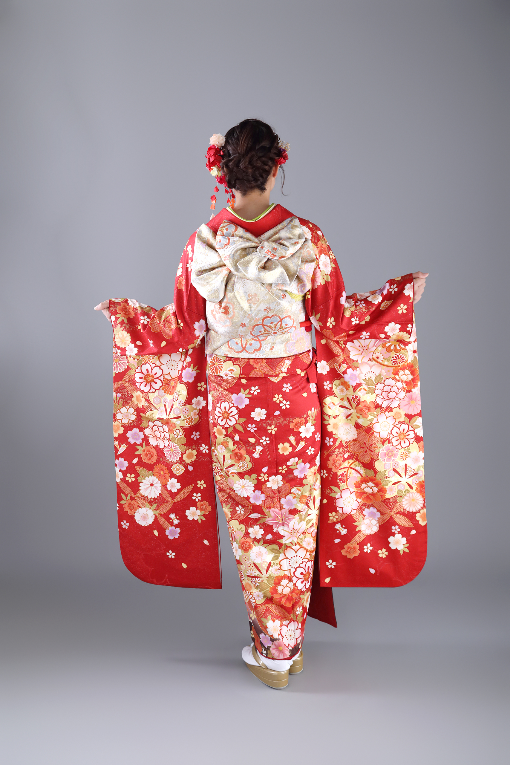 振袖レンタルNP34-<br />82,500円<br />【サイズ】Free 成人式年度: 成人式2027年1月