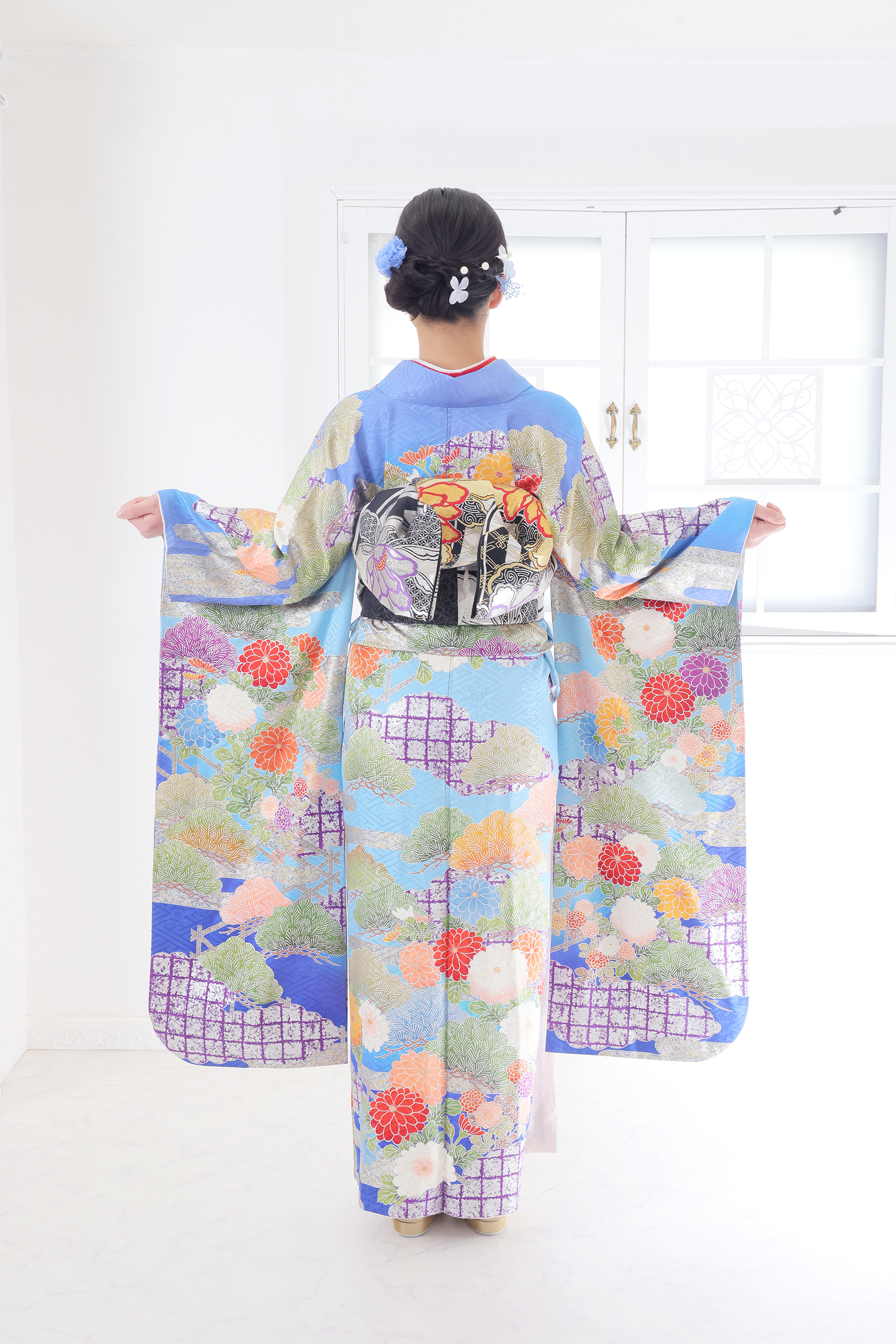 振袖レンタルNP56-<br />137,500円<br />【サイズ】Free 成人式年度: 成人式2027年1月