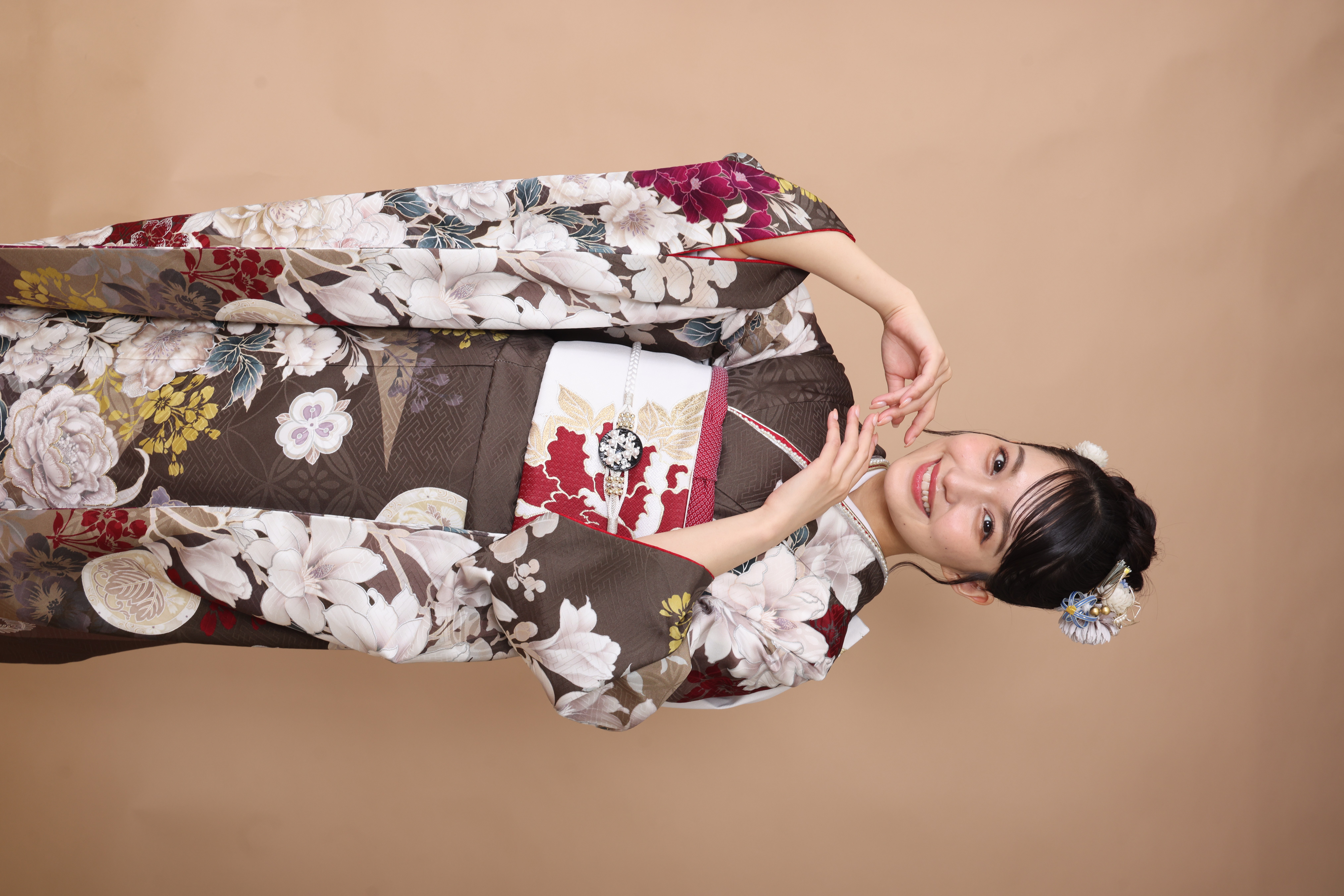 振袖レンタルNP143-<br />192,500円<br />　【サイズ】Free 成人式年度: 成人式2027年1月