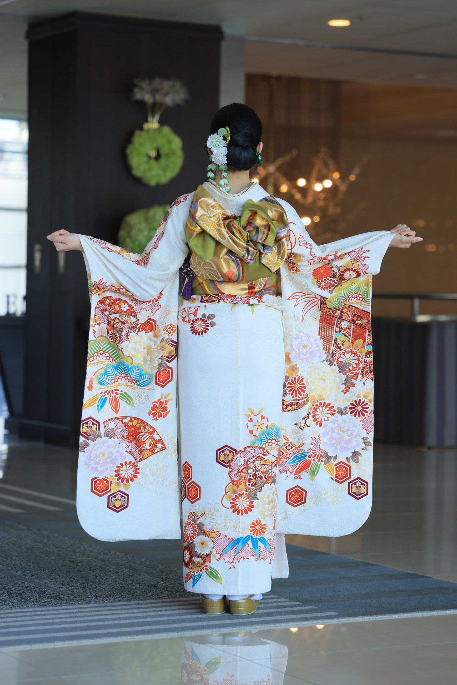 振袖レンタルNP65-<br />137,500円<br />【サイズ】Free 成人式年度: 成人式2027年1月