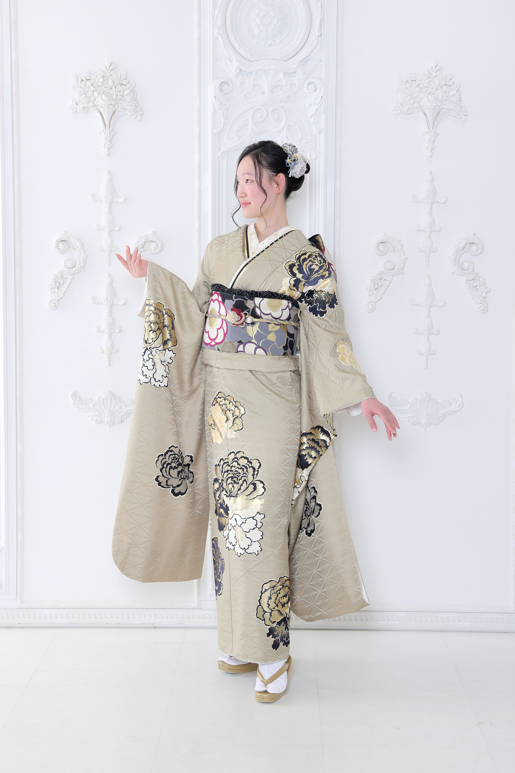 振袖レンタルNP79-<br />192,500円<br />【サイズ】Free 成人式年度: 成人式2027年1月