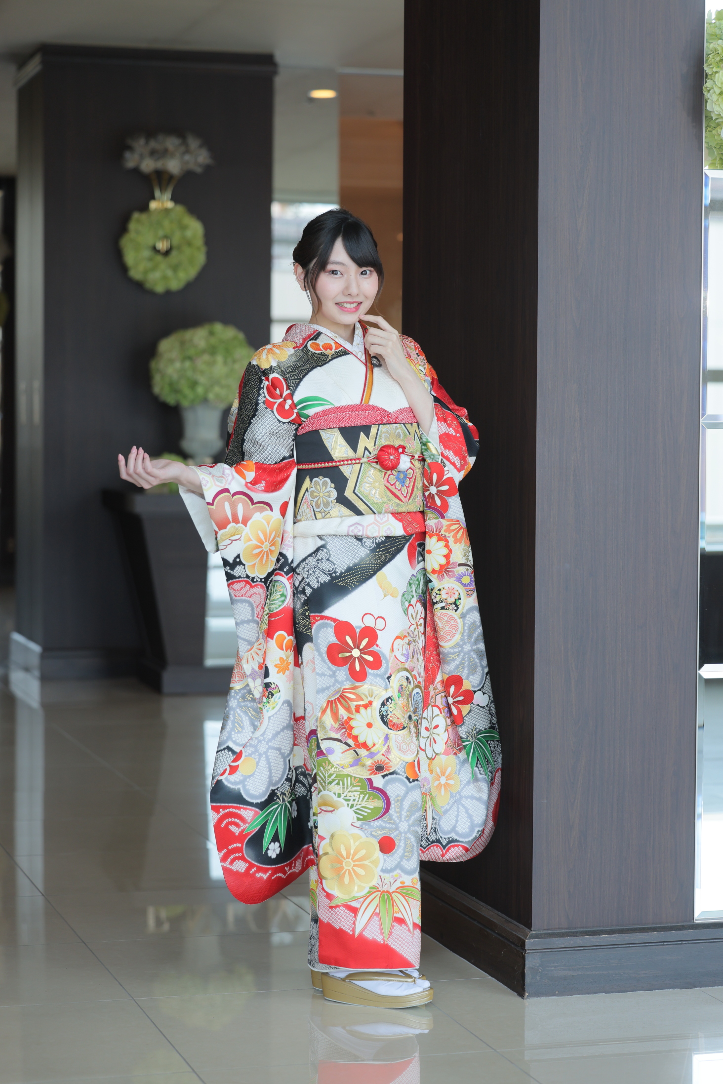 振袖レンタルNP66-<br />137,500円<br />【サイズ】Free 成人式年度: 成人式2027年1月