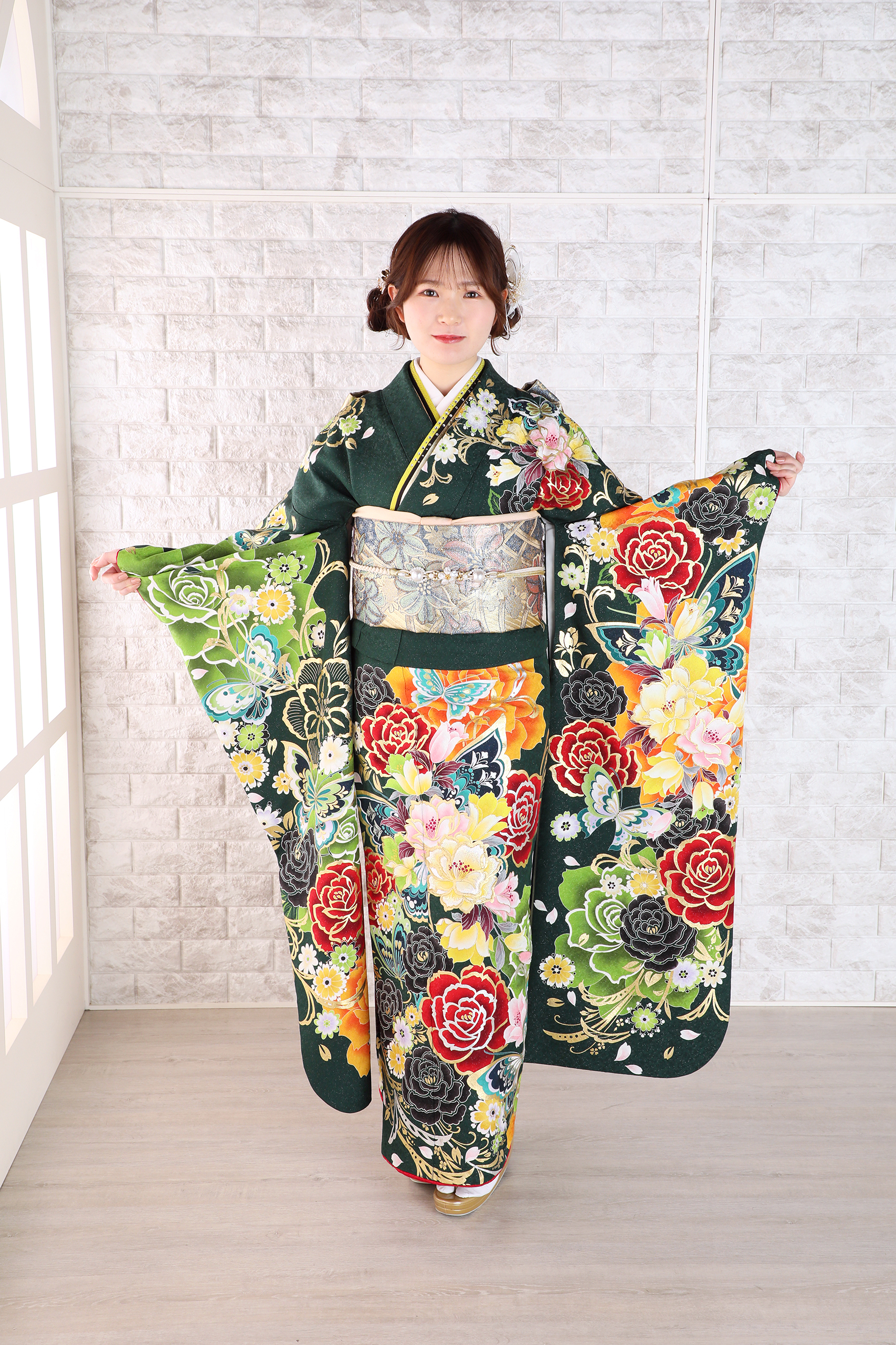 振袖レンタルNP8-<br />82,500円<br />【サイズ】Free 成人式年度: 成人式2027年1月