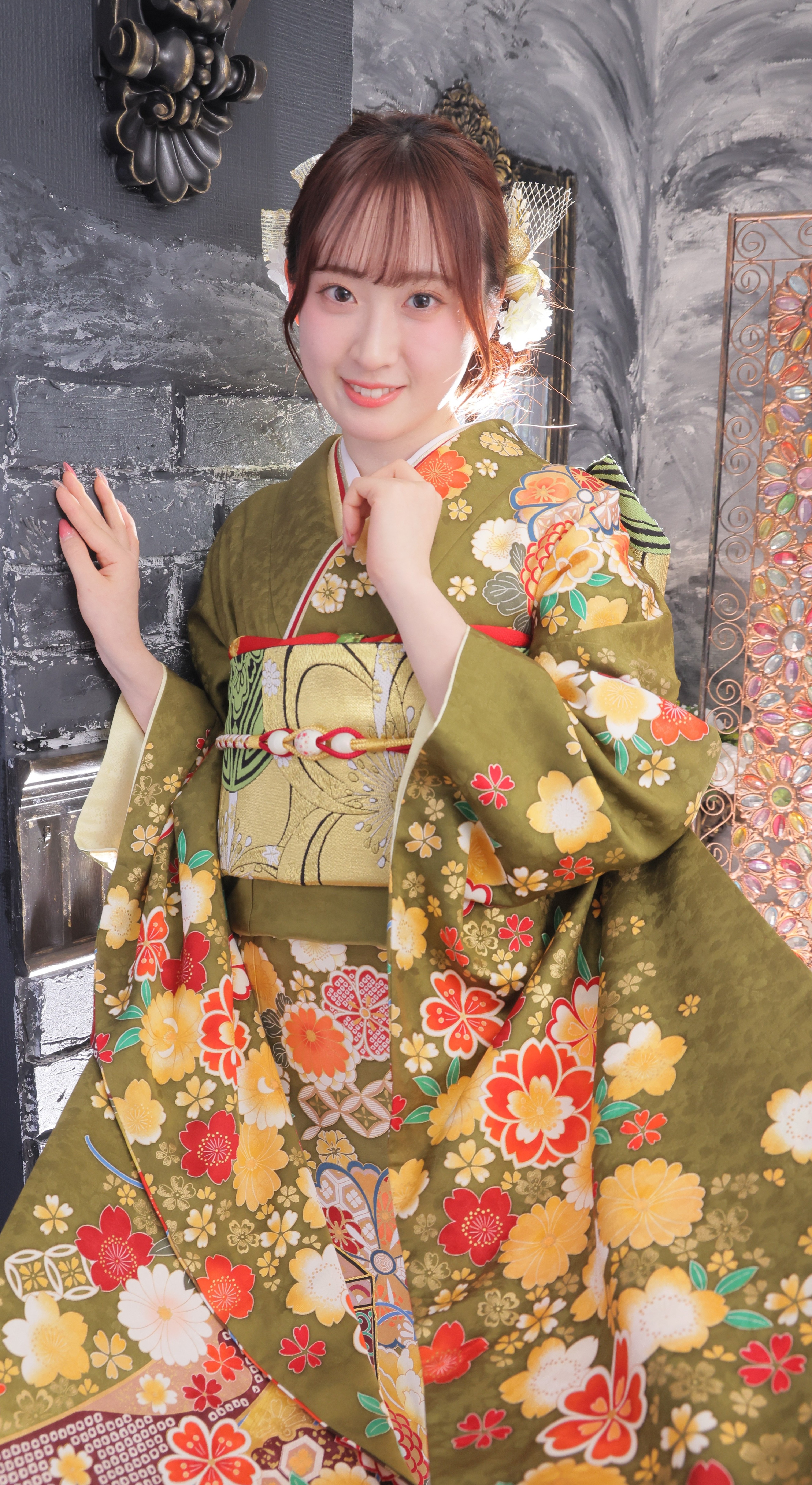振袖レンタルNP67-<br />137,500円<br />　【サイズ】Free 成人式年度: 成人式2027年1月