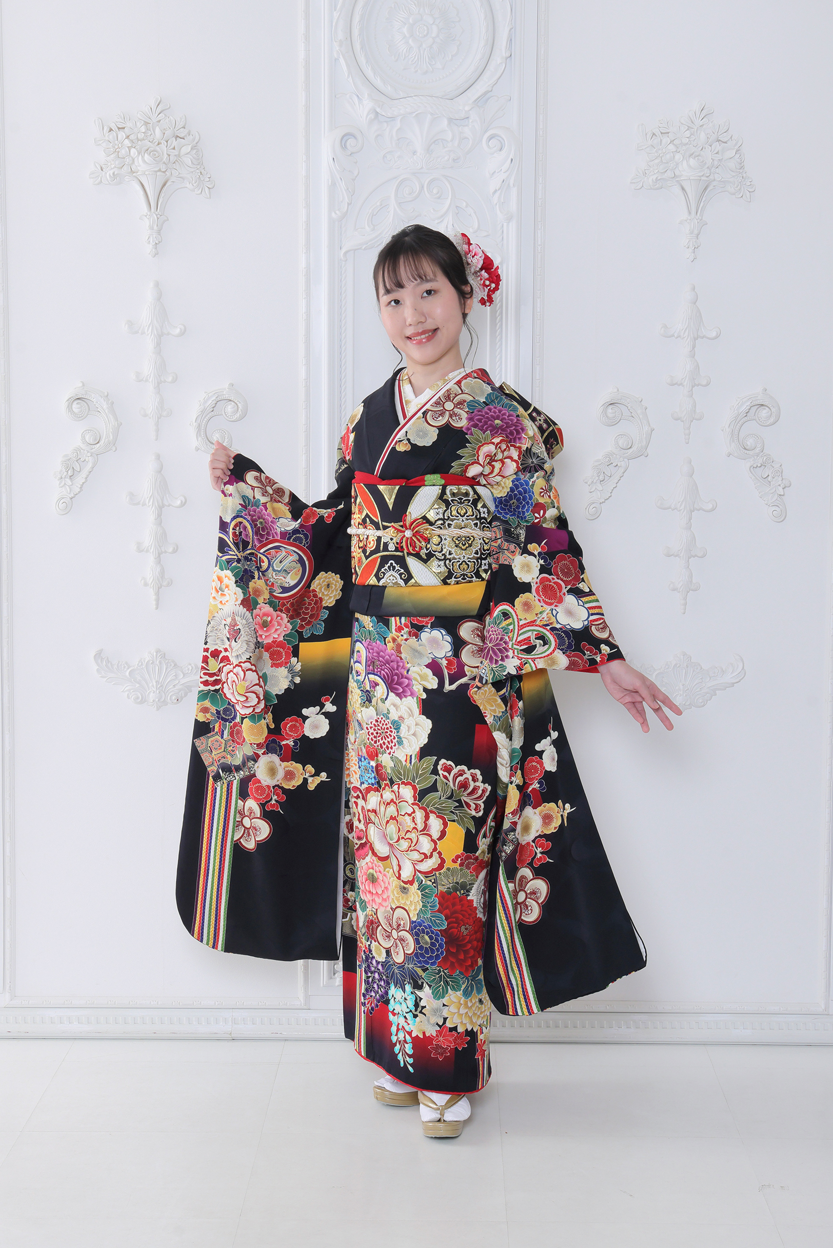 振袖レンタルNP84-<br />137,500円<br />【サイズ】Free 成人式年度: 成人式2027年1月