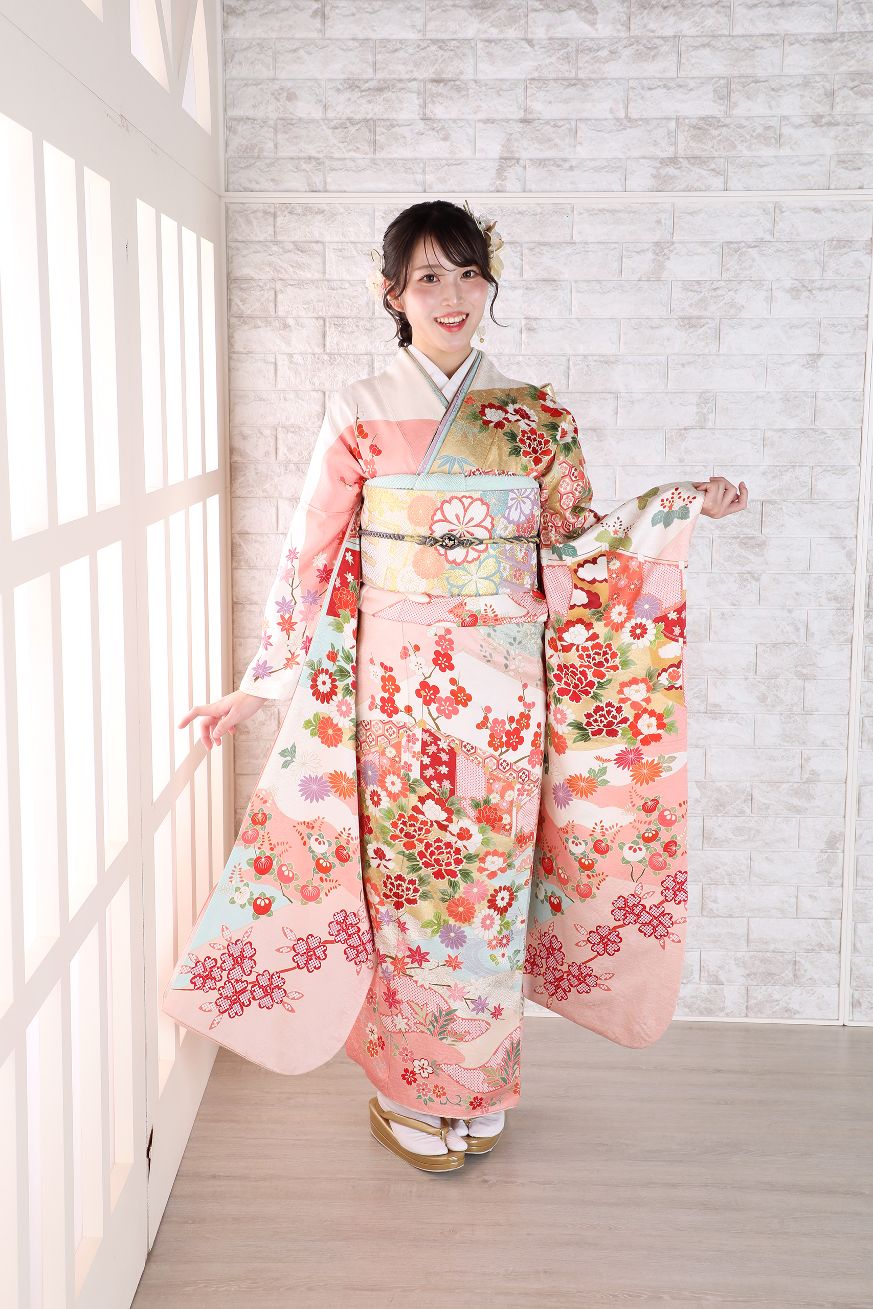 振袖レンタルNP46-<br />82,500円<br />【サイズ】Free