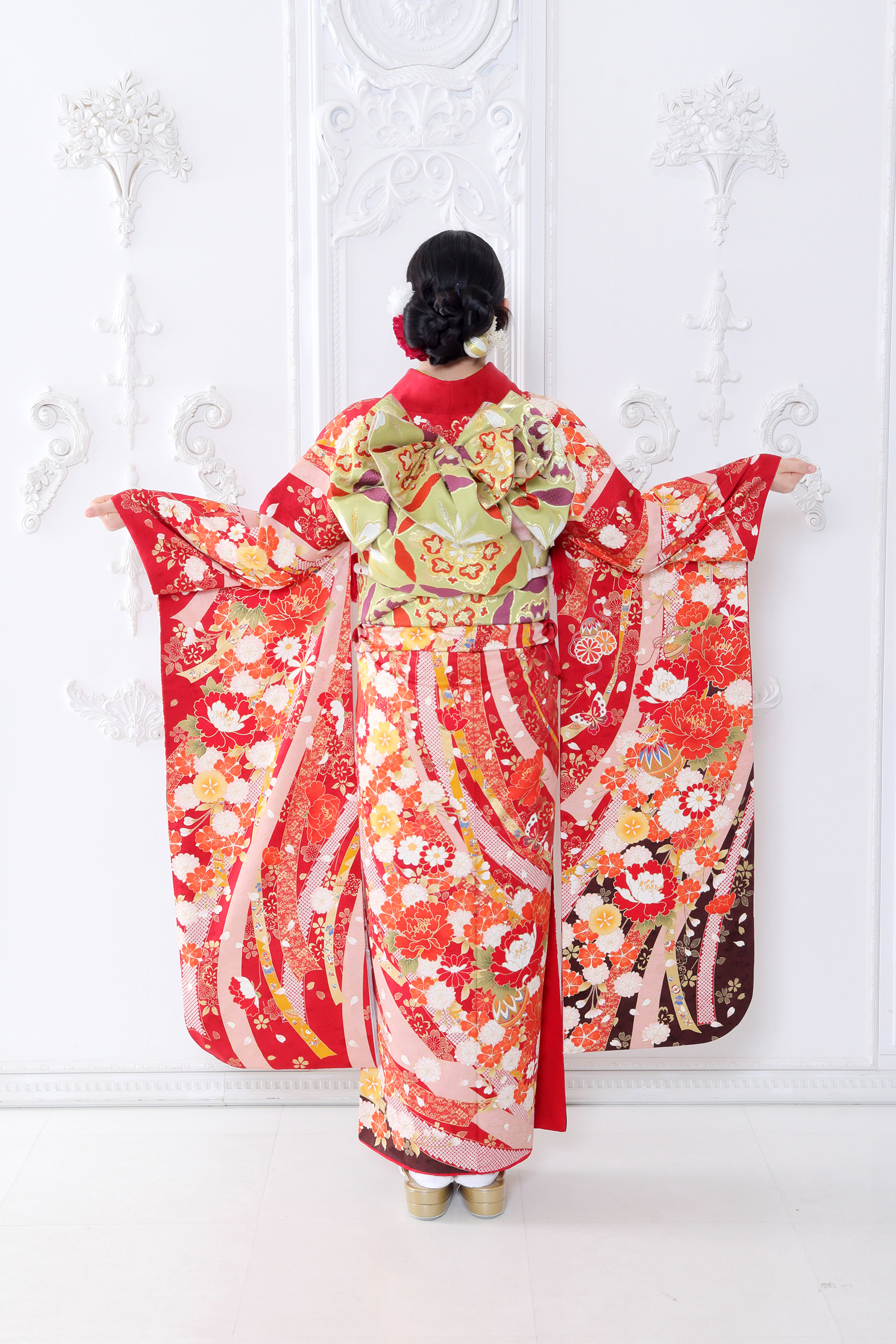 振袖レンタルNP101-<br />137,500円<br />【サイズ】Free 成人式年度: 成人式2027年1月