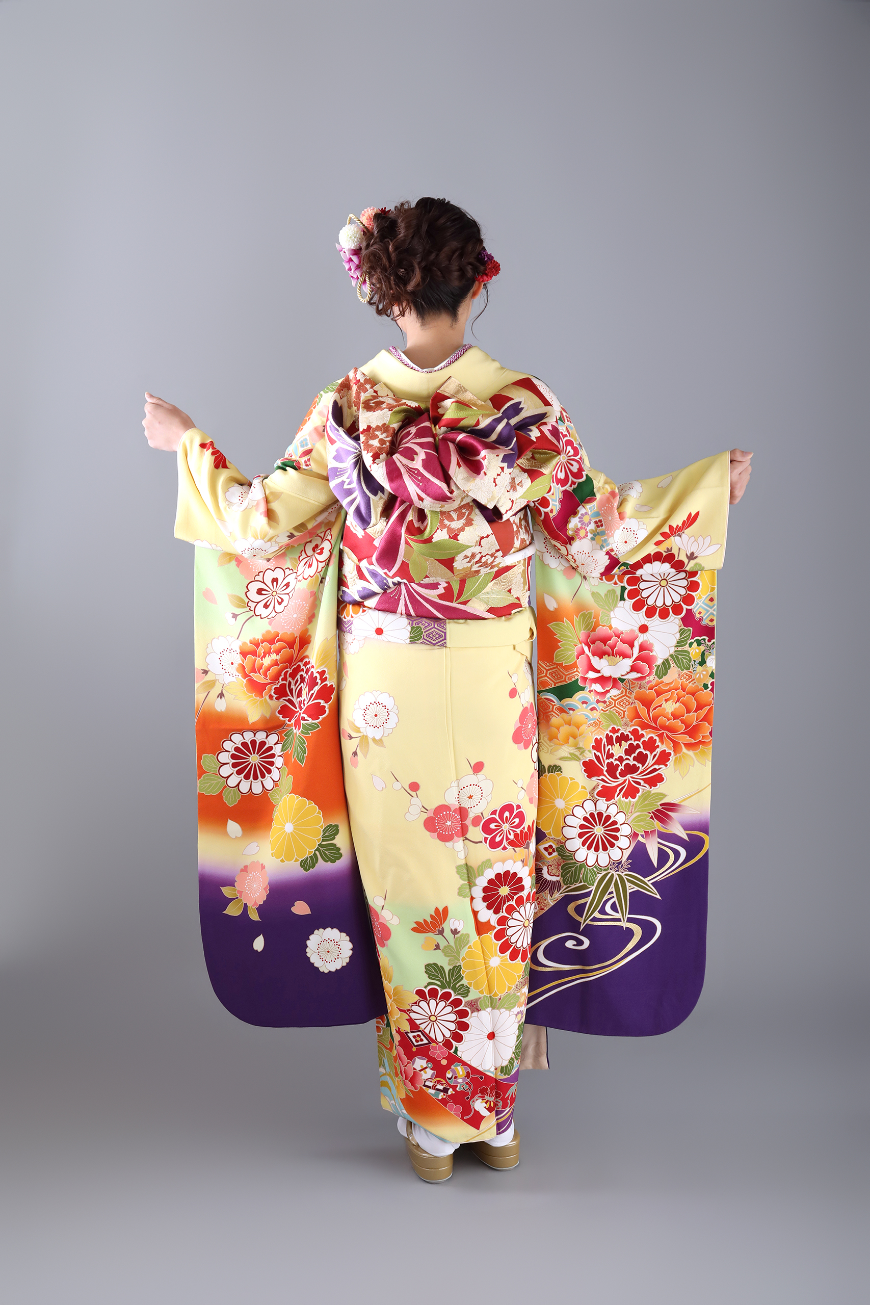 振袖レンタルNP22-<br />137,500円<br />【サイズ】Free 成人式年度: 成人式2027年1月