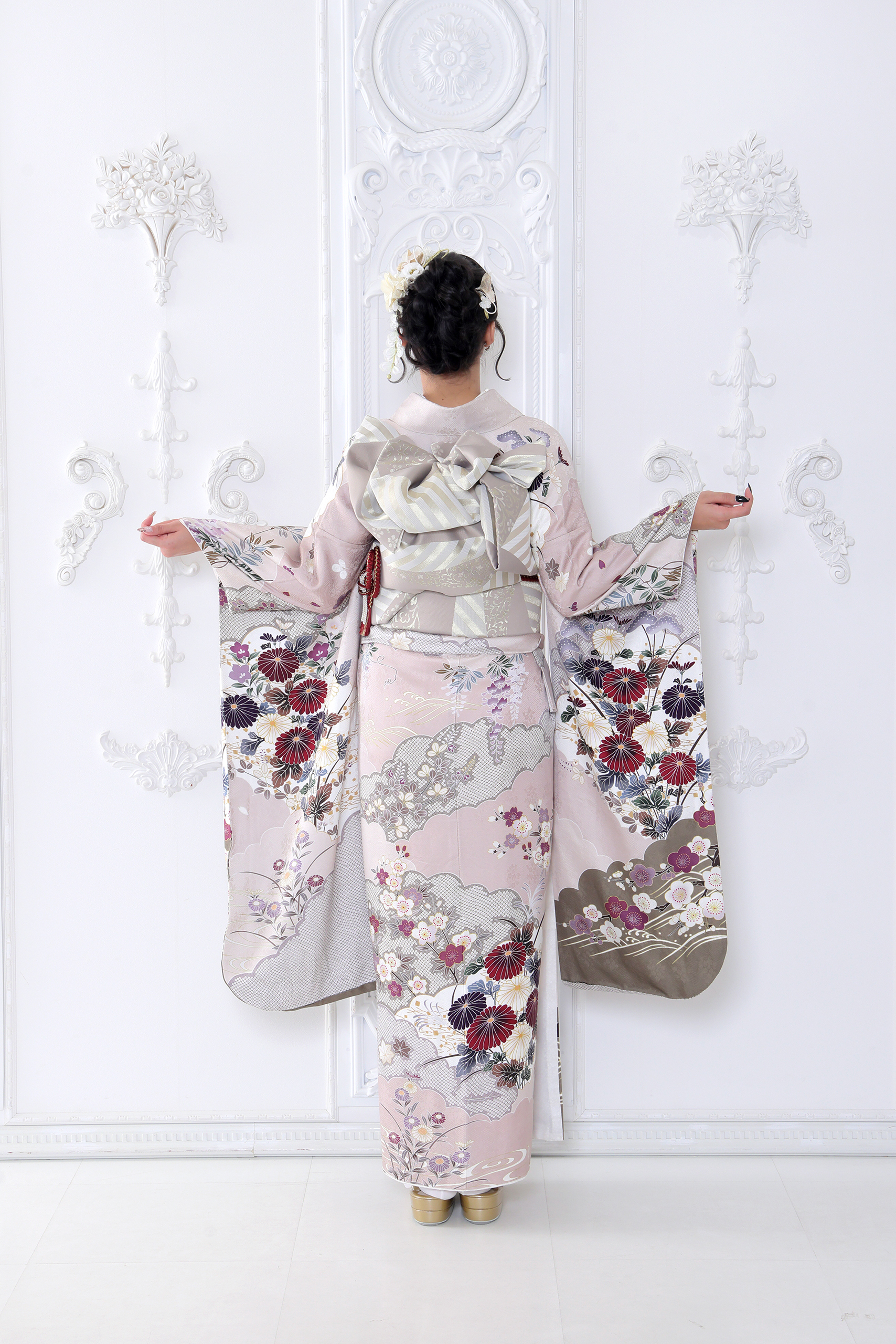 振袖レンタルNP73-<br />192,500円<br />【サイズ】Free 成人式年度: 成人式2027年1月